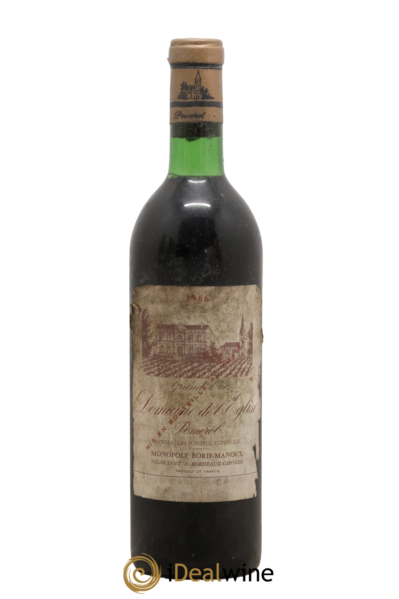 Château du Domaine de l'Église 1966 - Lot of 1 bottle - 0