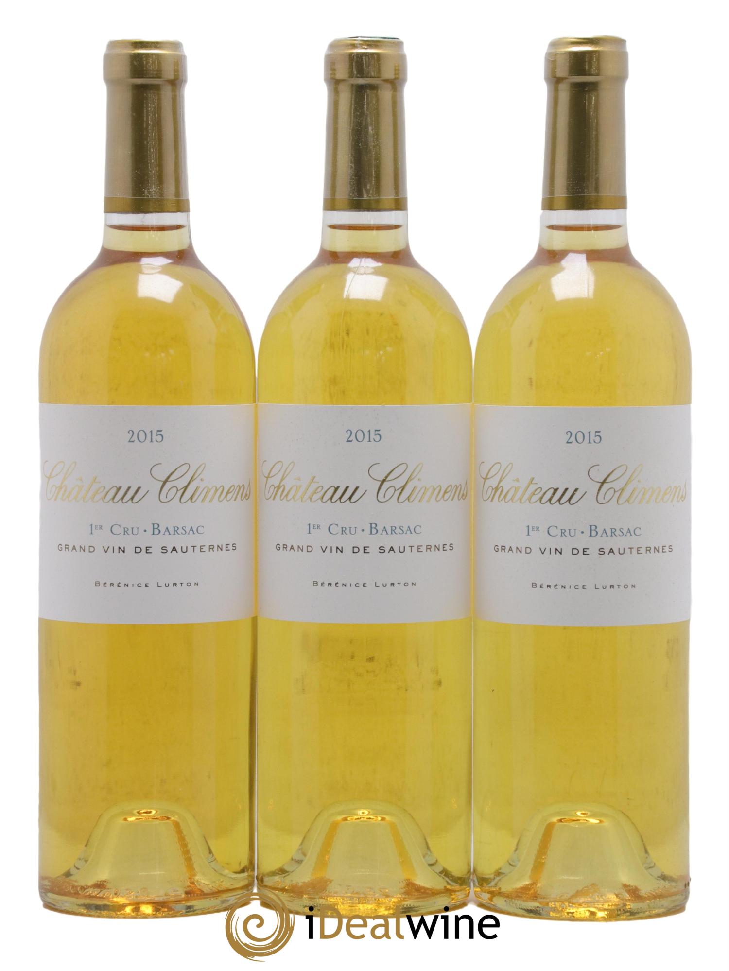 Château Climens 1er Grand Cru Classé 2015 - Lotto di 6 bottiglie - 1