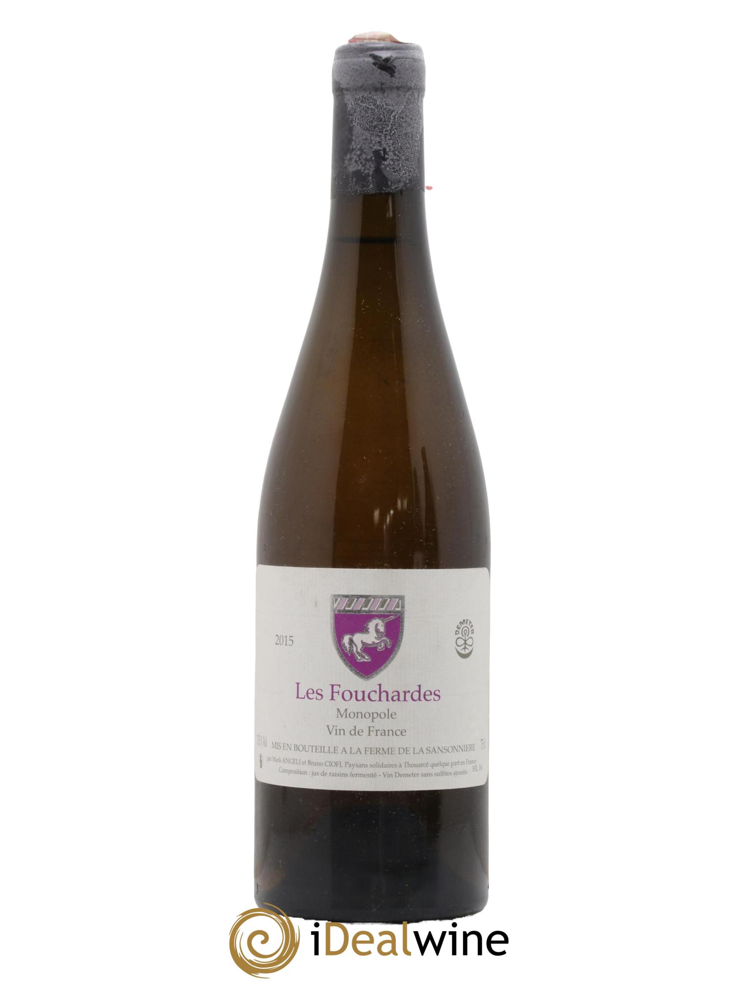 Vin de France Les Fouchardes Mark Angeli (Domaine) - Ferme de la Sansonnière 2015 - Lot de 1 bouteille - 0