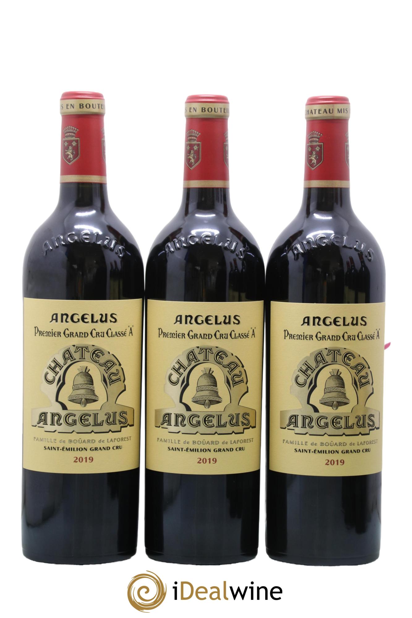 Château Angélus 1er Grand Cru Classé A 2019 - Lotto di 6 bottiglie - 1