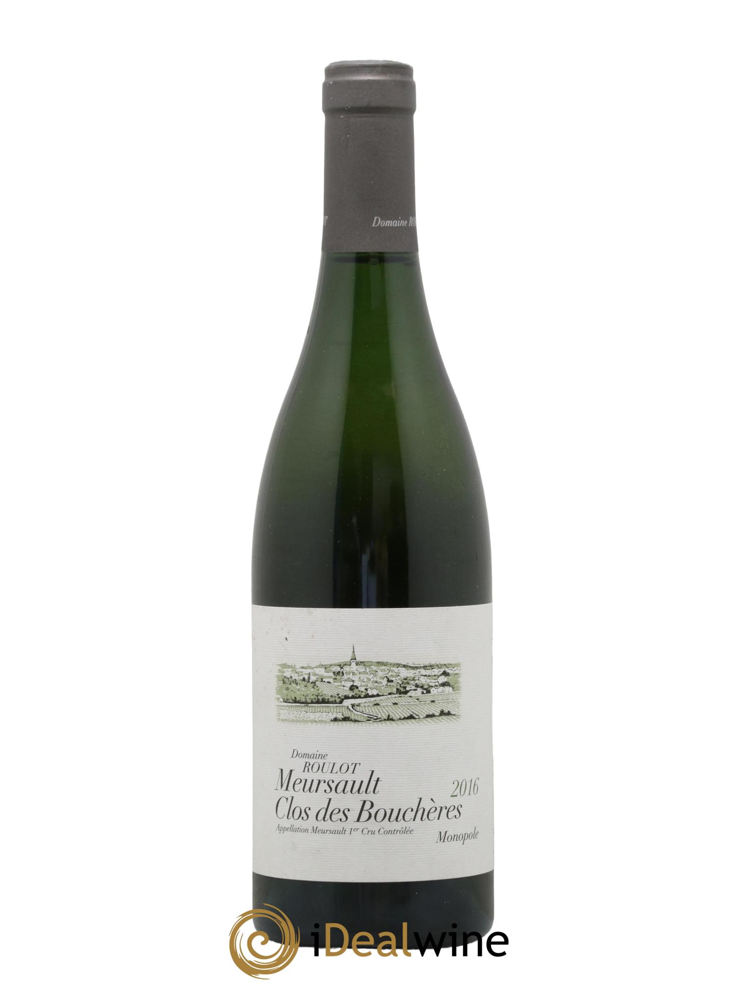 Meursault 1er Cru Clos des Bouchères Roulot (Domaine) 2016 - Lot de 1 bouteille - 0