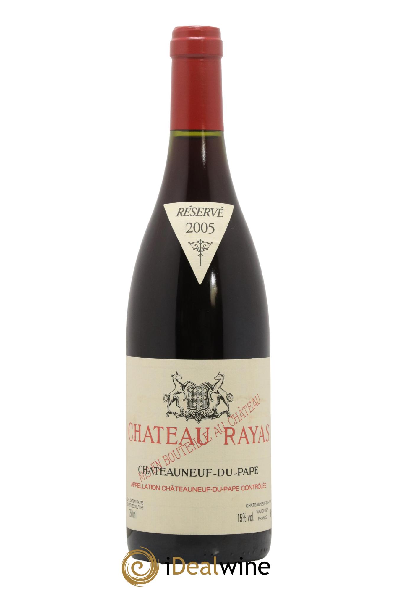 Châteauneuf-du-Pape Château Rayas Emmanuel Reynaud 2005 - Lot de 1 bouteille - 0