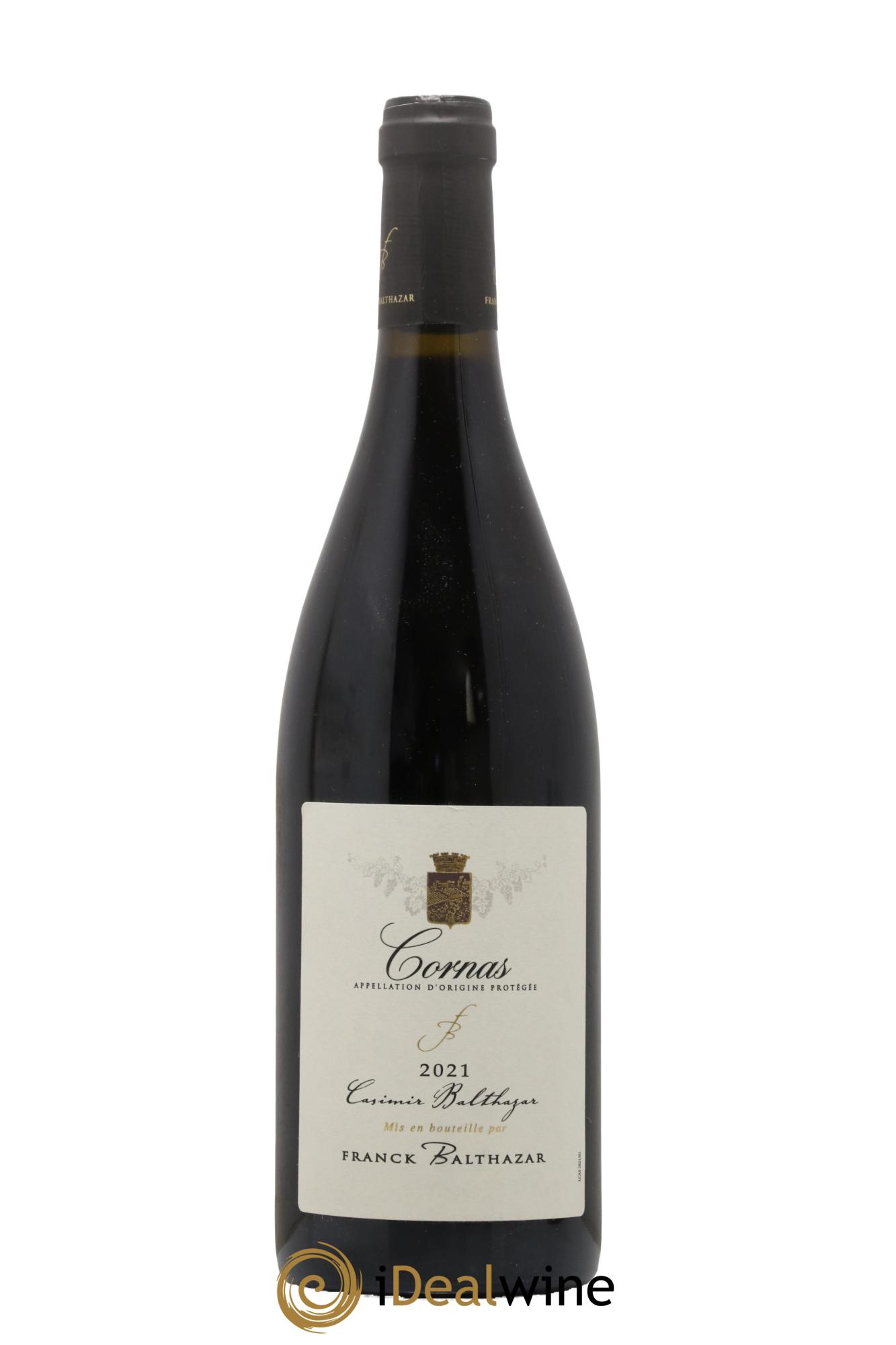 Cornas Cuvée Casimir Balthazar Franck Balthazar (Domaine) 2021 - Posten von 1 Flasche - 0