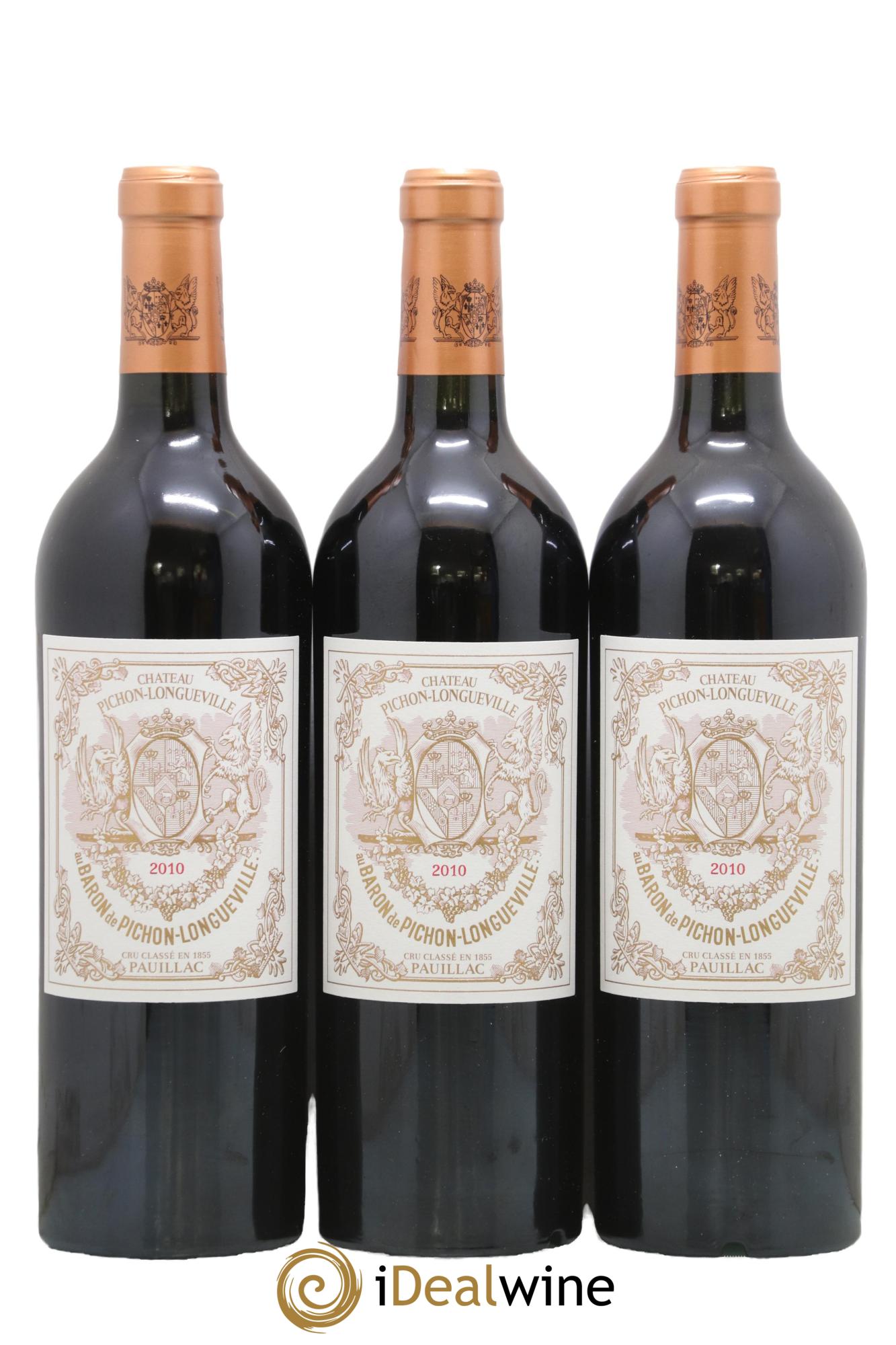 Pichon Longueville Baron 2ème Grand Cru Classé 2010 - Lot de 6 bouteilles - 3