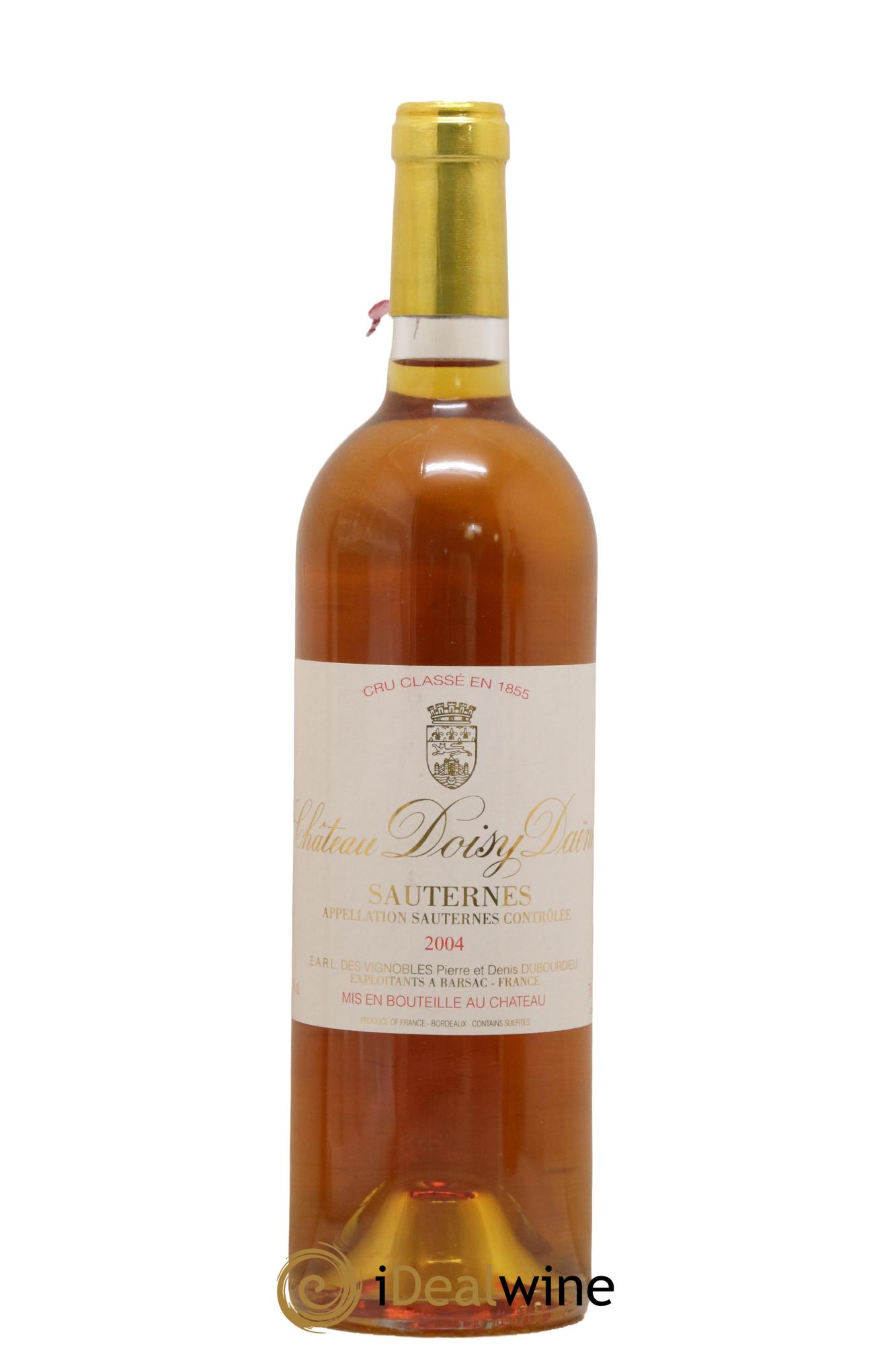 Château Doisy Daëne 2ème Grand Cru Classé 2004 - Lotto di 1 bottiglia - 0