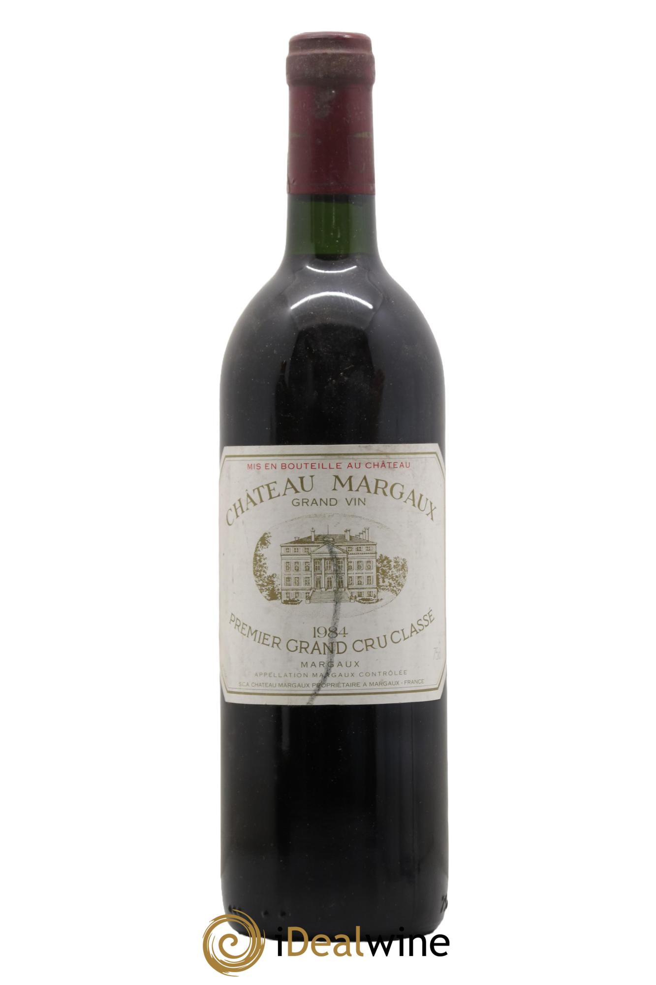 Château Margaux 1er Grand Cru Classé 1984 - Lot de 1 bouteille - 0
