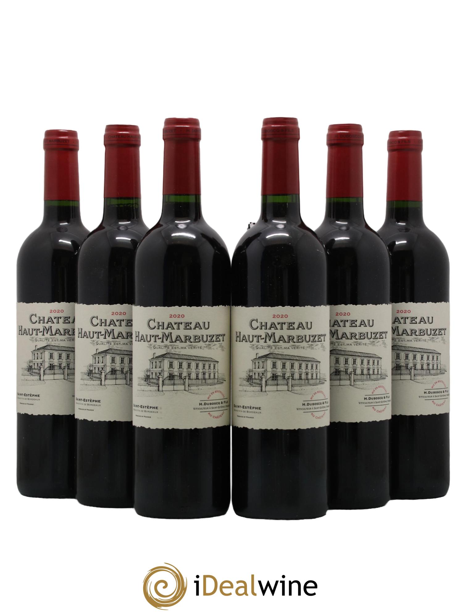 Château Haut Marbuzet 2020 - Lot de 6 bouteilles - 0