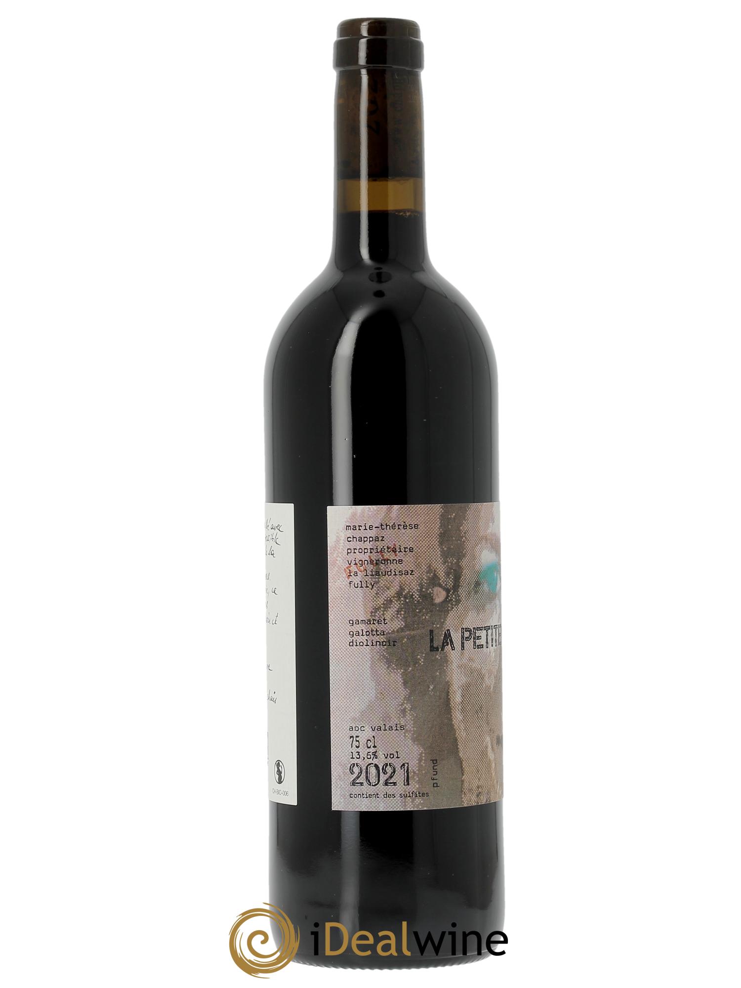 Valais Fully La Petite Grange Marie-Thérèse Chappaz  2021 - Lot de 1 bouteille - 1