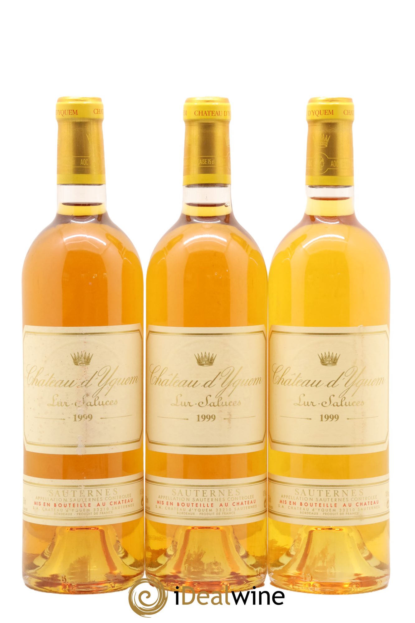 Château d' Yquem 1er Cru Classé Supérieur 1999 - Lot of 12 bottles - 4