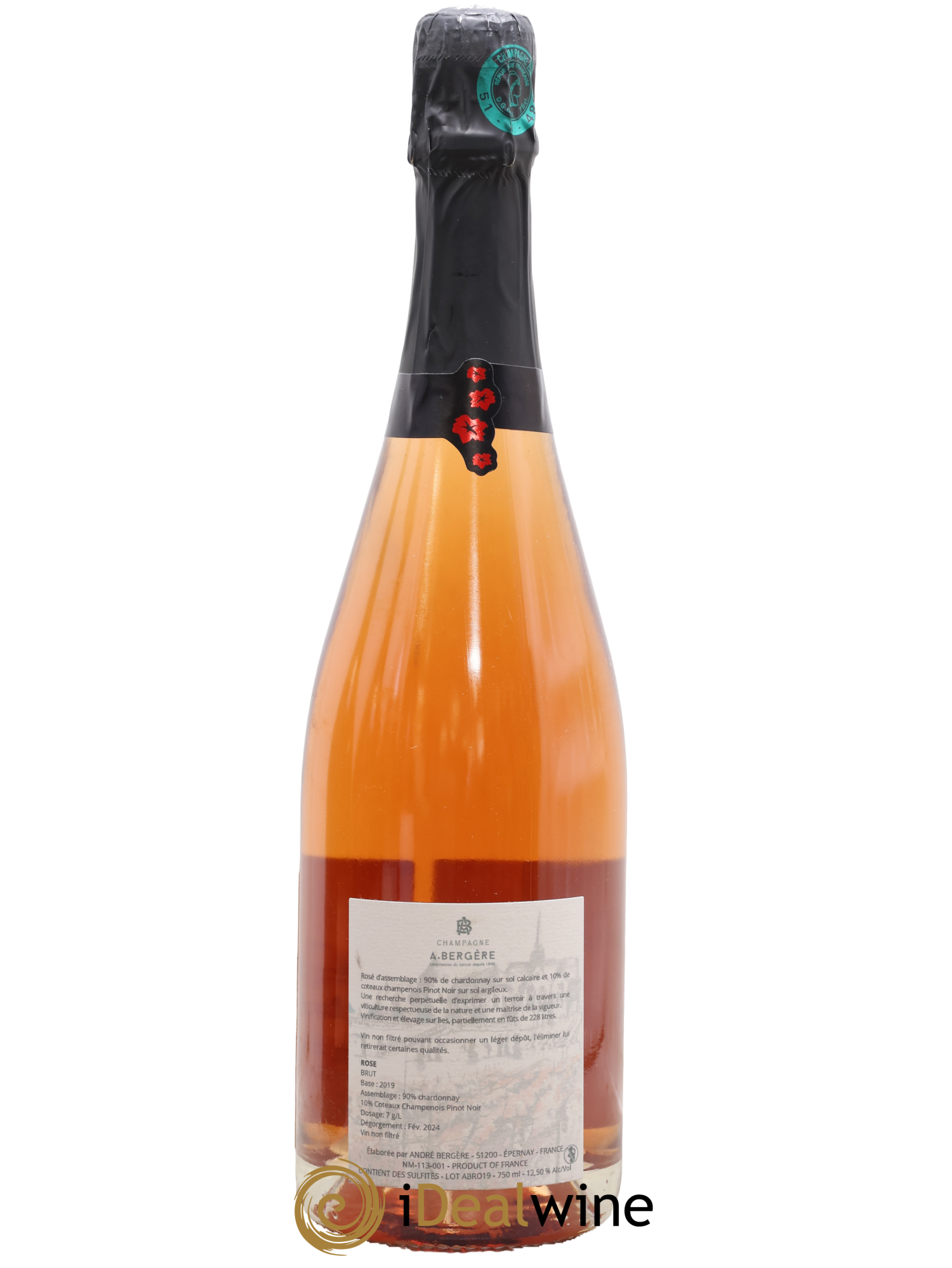 Champagne - Brut A. Bergere - Lot of 1 bottle - 1