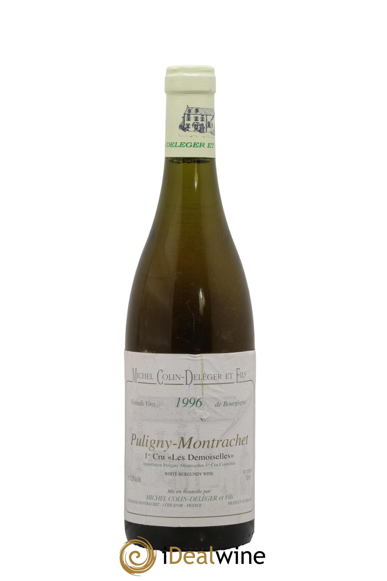 Puligny-Montrachet 1er Cru Les Demoiselles Michel Colin-Deléger (Domaine) 1996 - Lot de 1 bouteille - 0