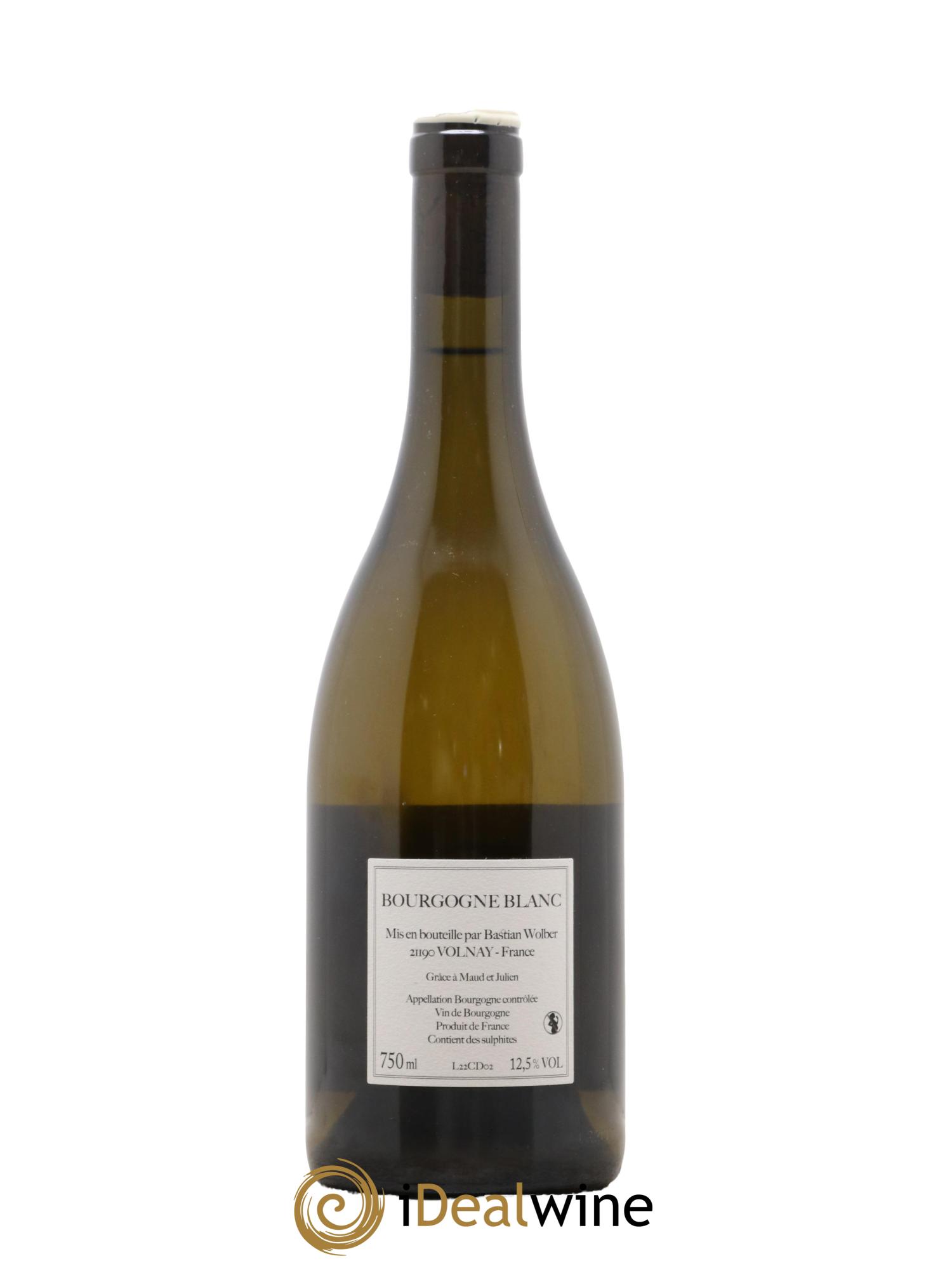 Bourgogne Laisse Tomber Bastian Wolber 2022 - Lot de 1 bouteille - 1
