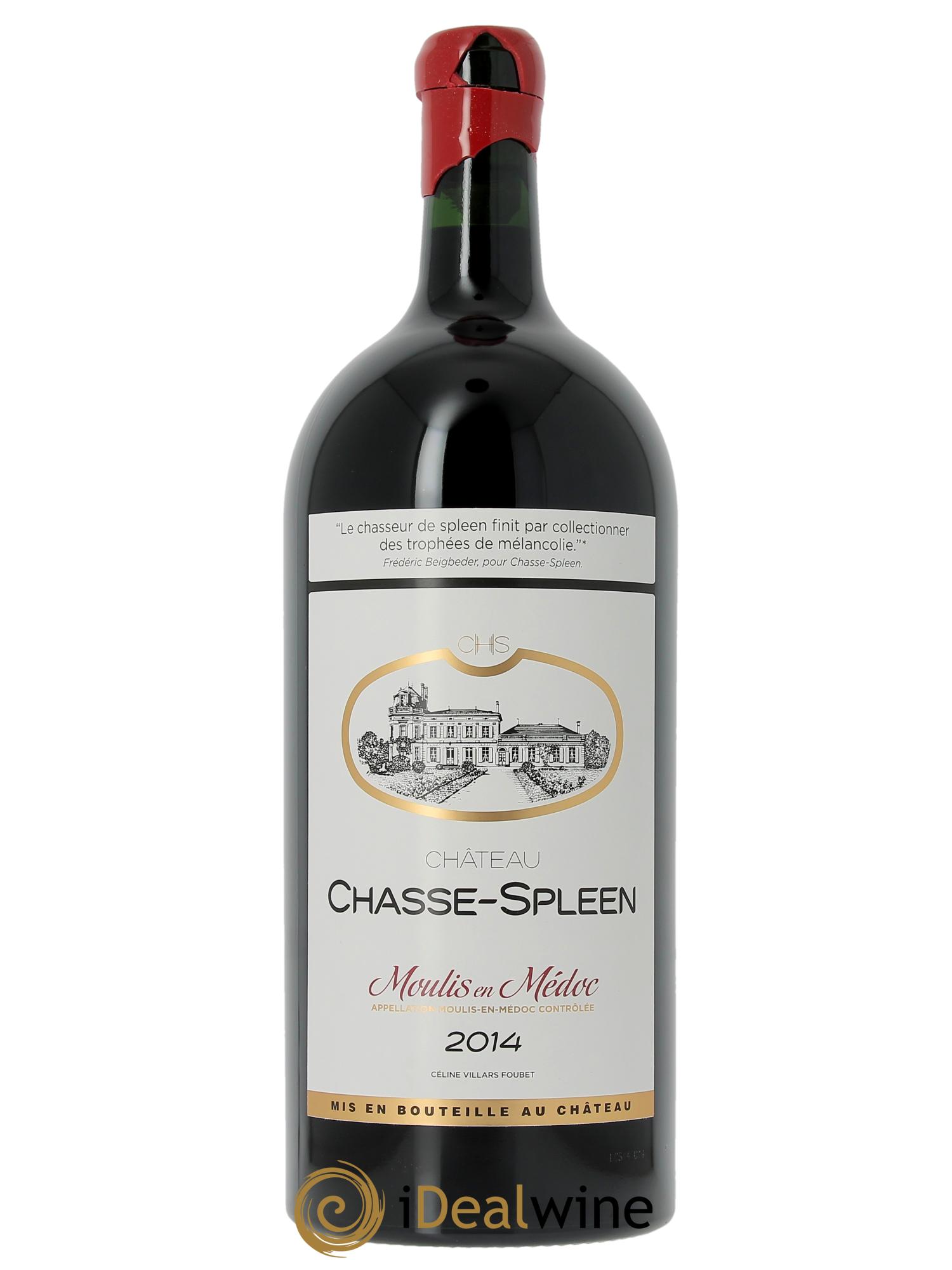Château Chasse Spleen 2014 - Lot of 1 Jeroboam - 1