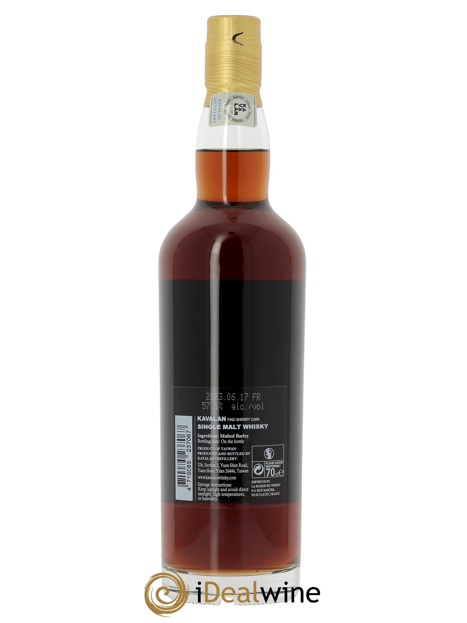 Whisky Kavalan Fino Sherry Cask - Posten von 1 Flasche - 2
