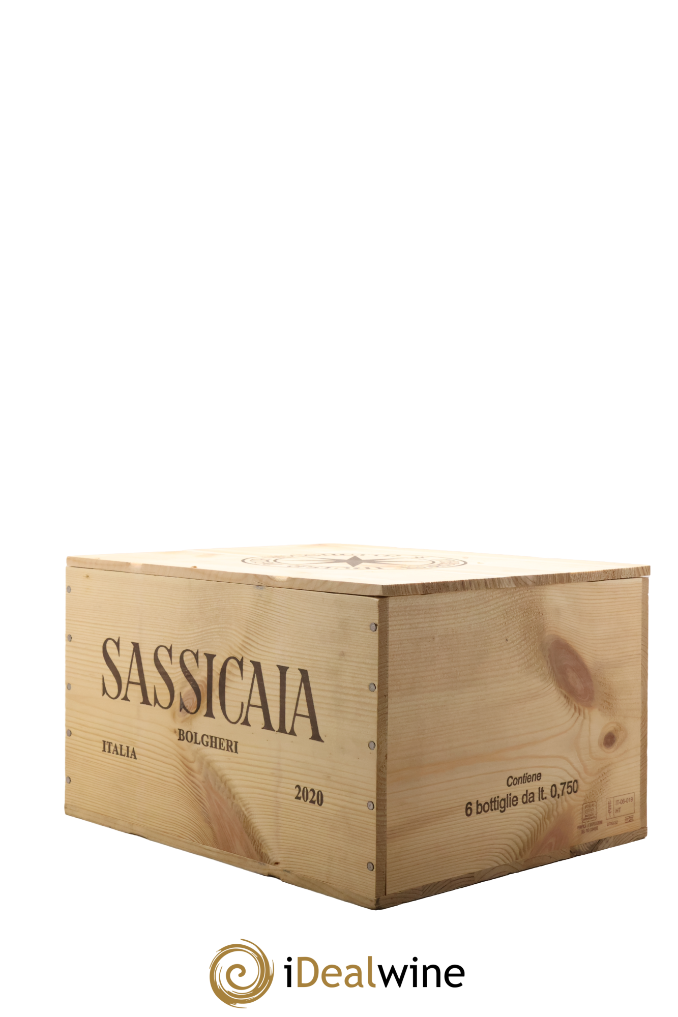 Bolgheri DOC Sassicaia Tenuta San Guido 2020 - Lotto di 6 bottiglie - 6
