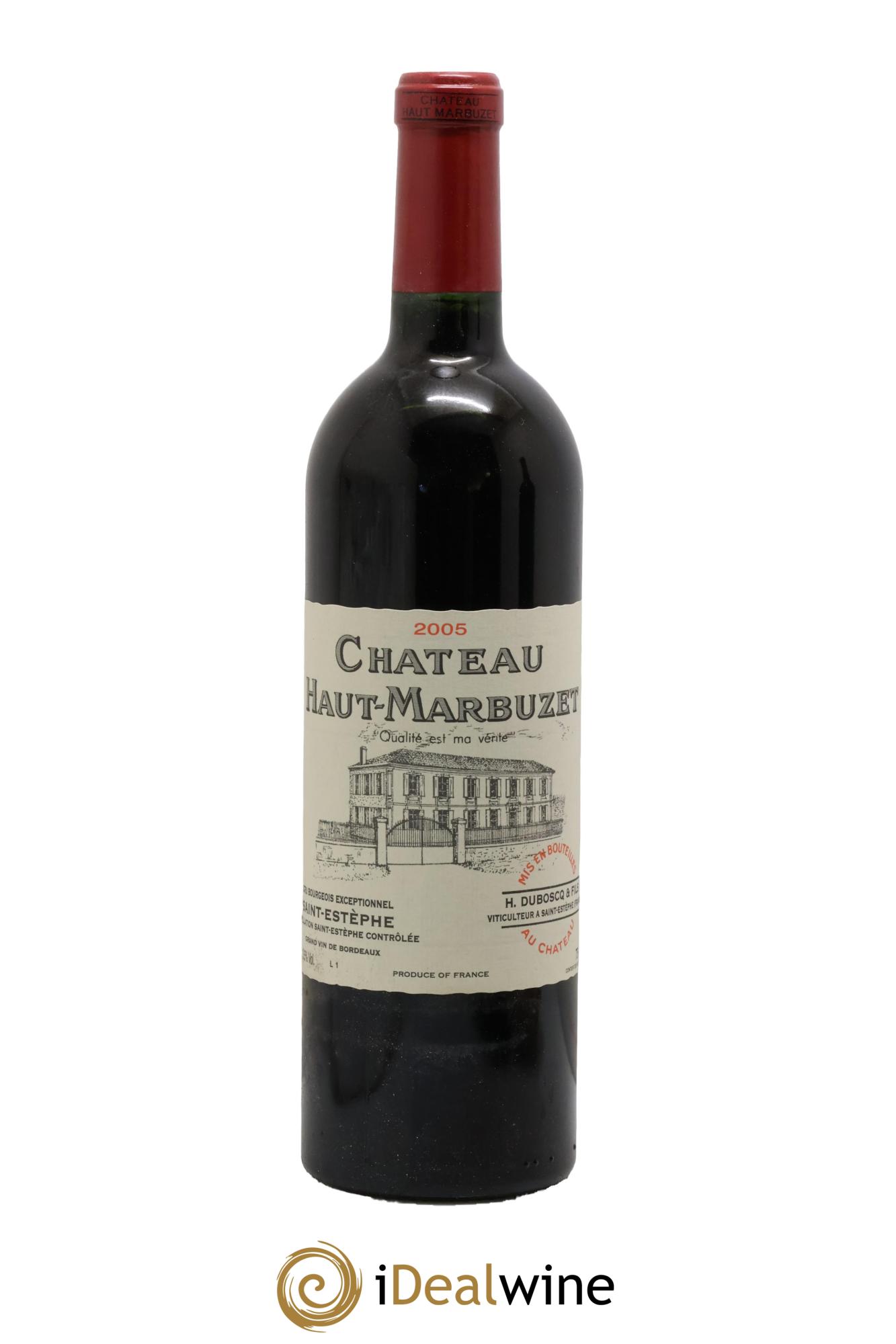 Château Haut Marbuzet 2005 - Posten von 1 Flasche - 0