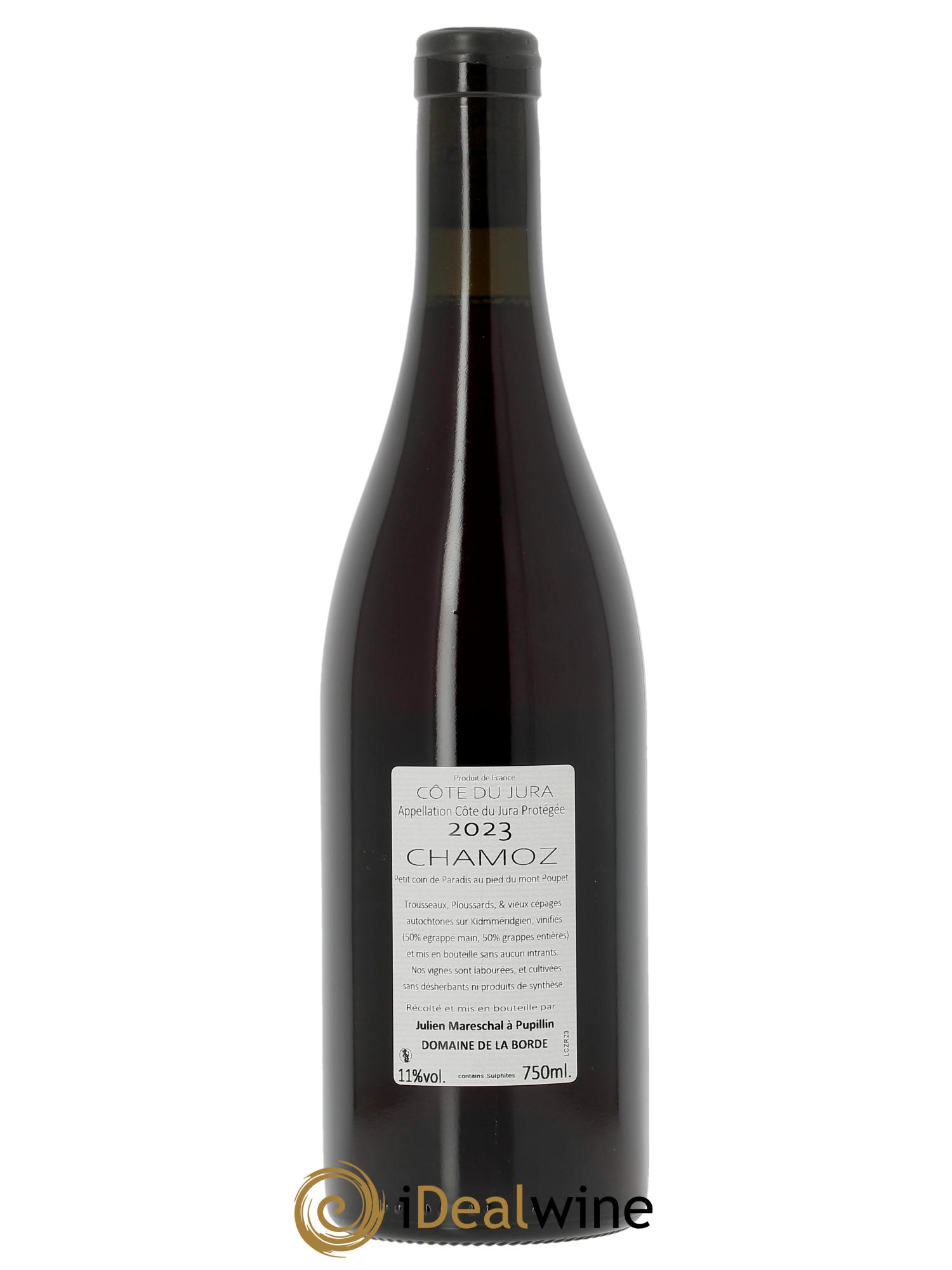 Côtes du Jura Les Chamoz Domaine de la Borde  2023 - Posten von 1 Flasche - 1