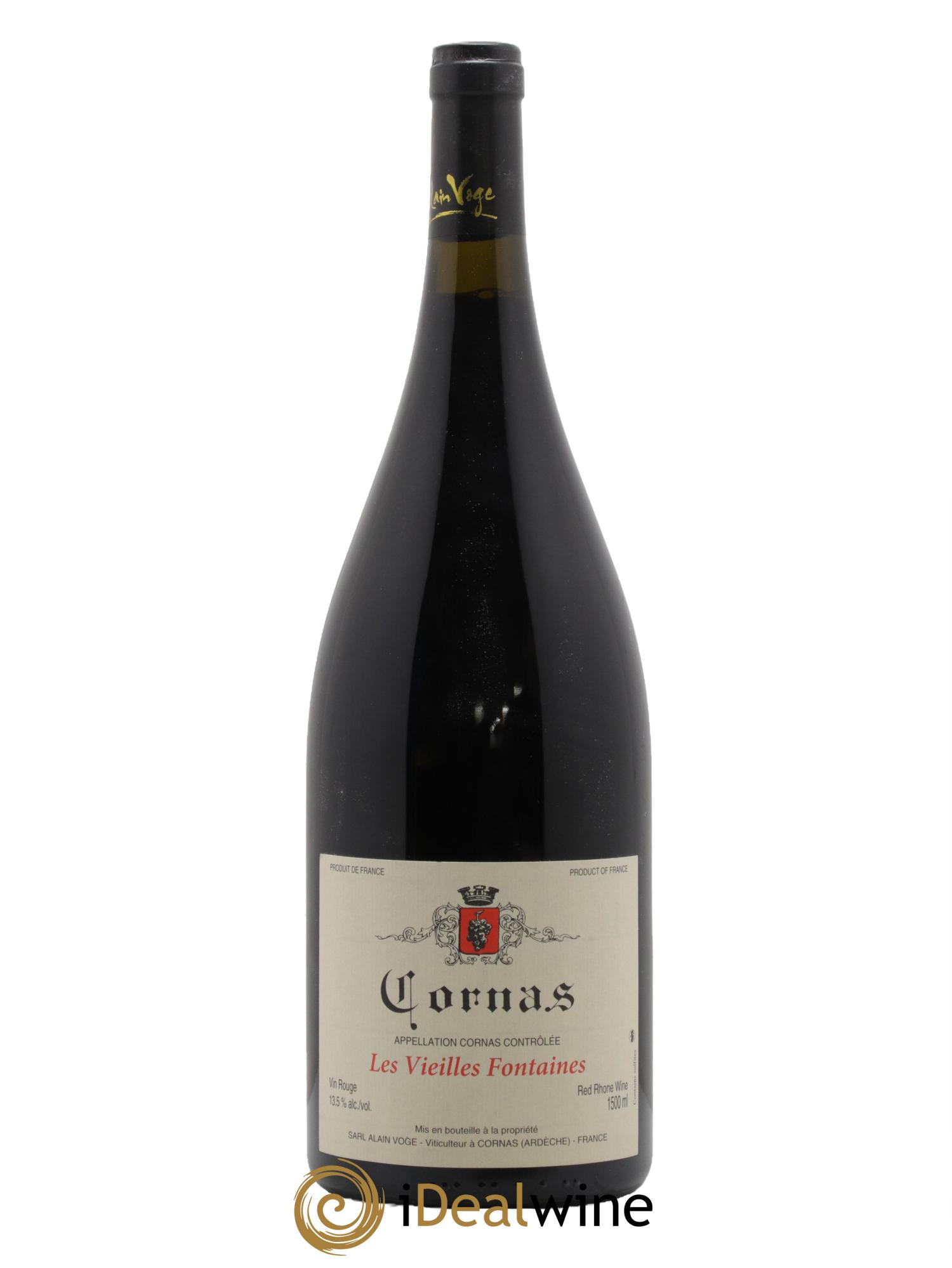 Cornas Les Vieilles Fontaines Alain Voge (Domaine) 2010 - Lot de 1 magnum - 0