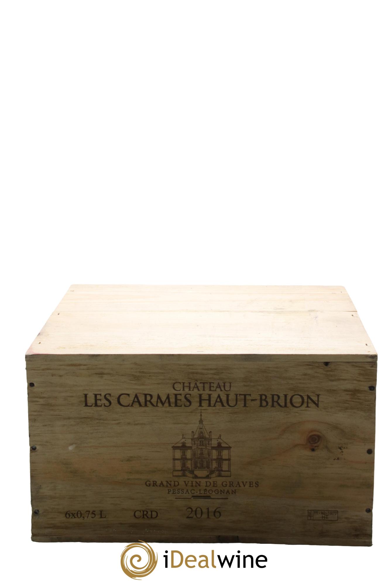 Château Les Carmes Haut-Brion 2016 - Lot of 6 bottles - 5