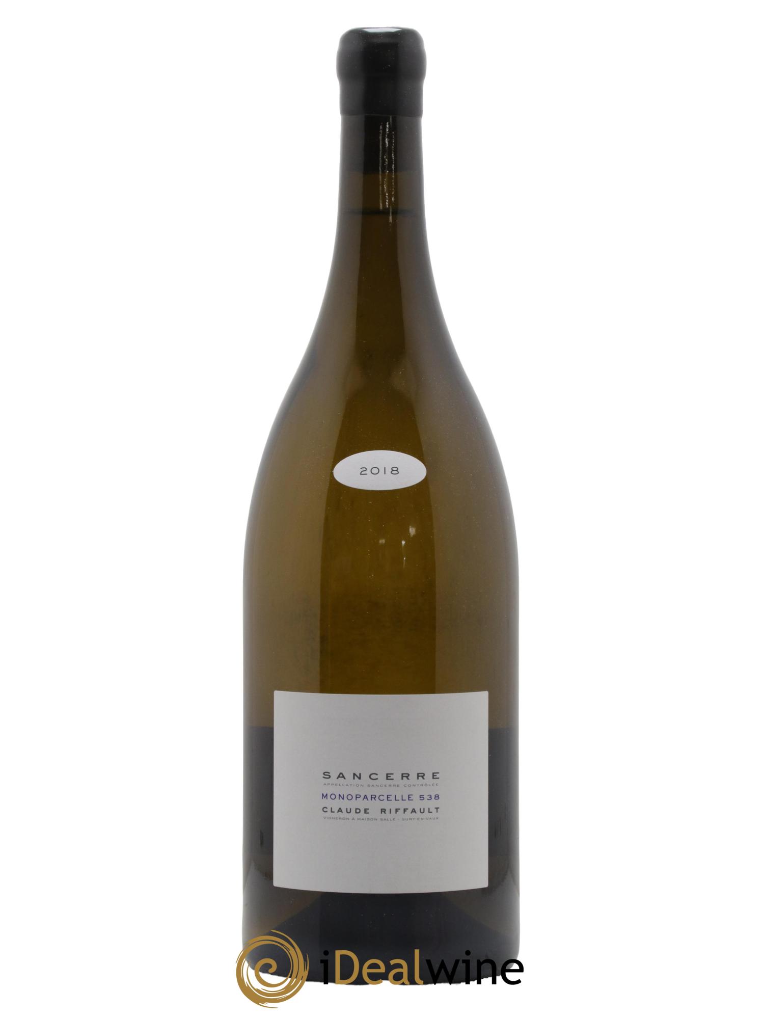 Sancerre Monoparcelle 538 Claude Riffault 2018 - Posten von 1 Magnum - 0