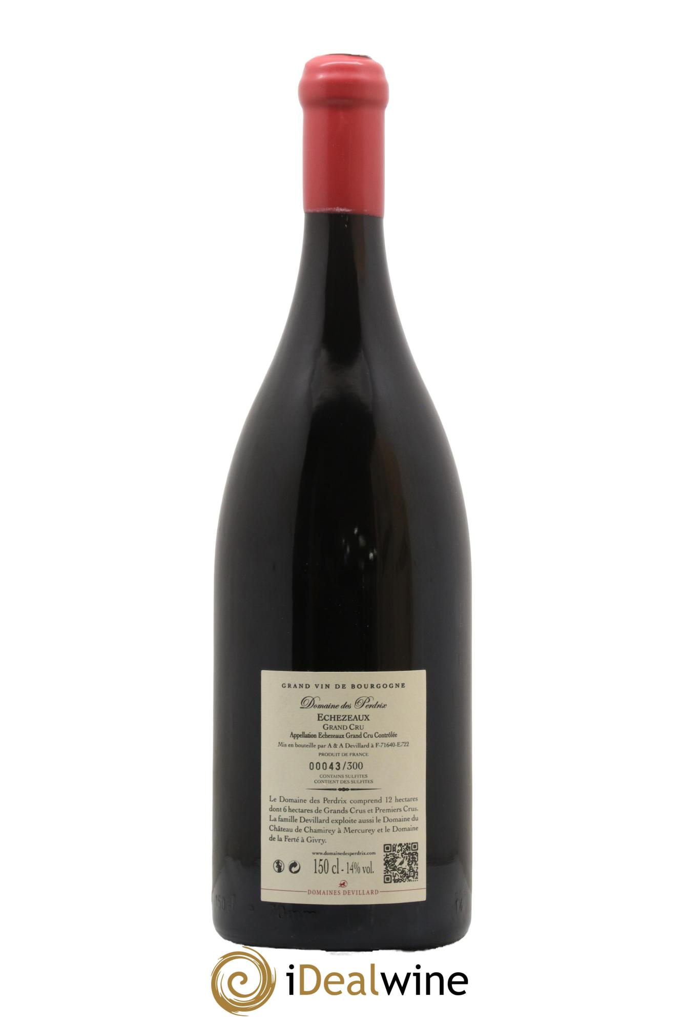 Echezeaux Grand Cru Perdrix (Domaine des) 2015 - Lotto di 1 magnum - 2