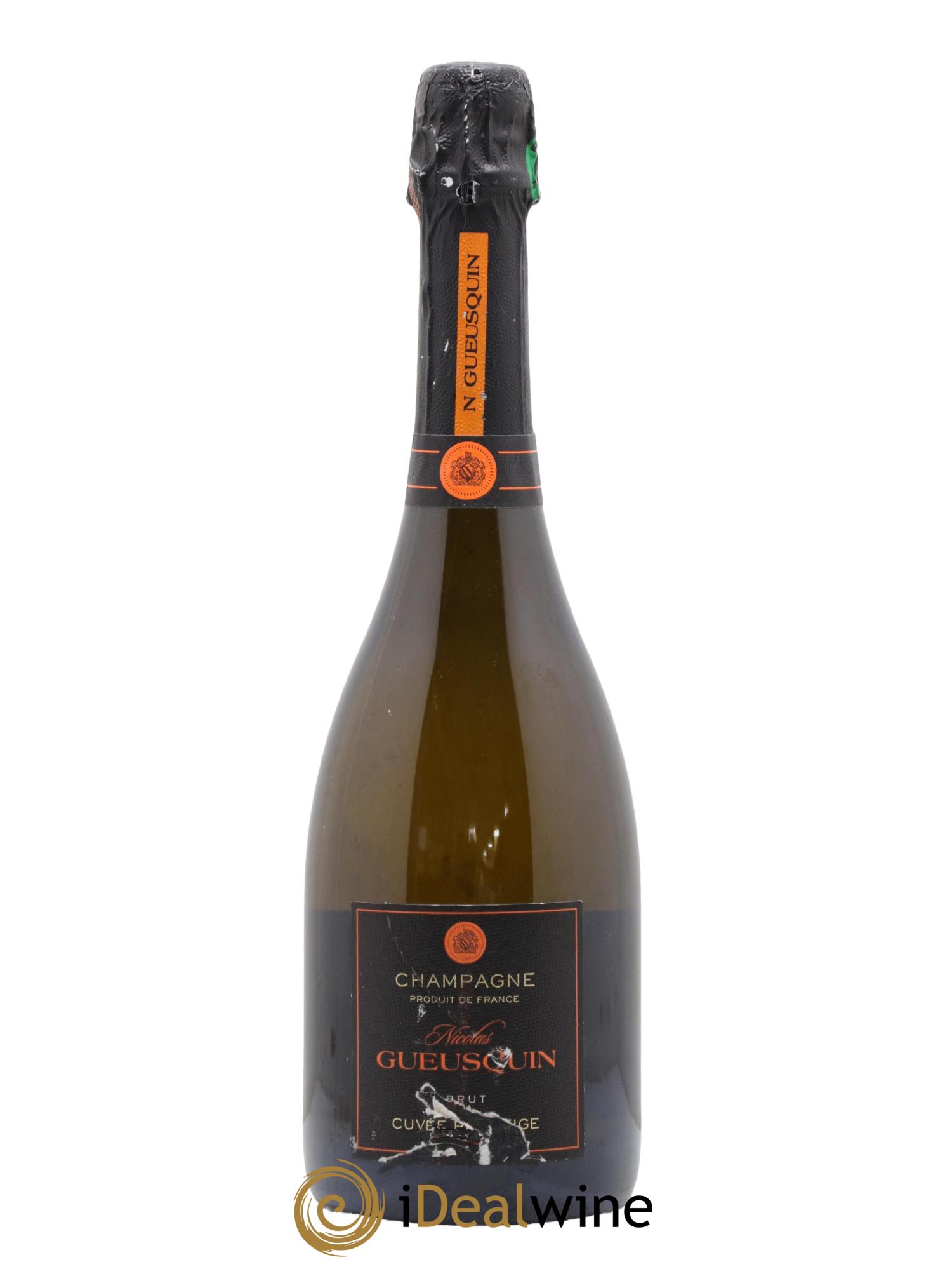 Champagne Brut cuvée Prestige Geusquin - Lot de 1 bouteille - 0
