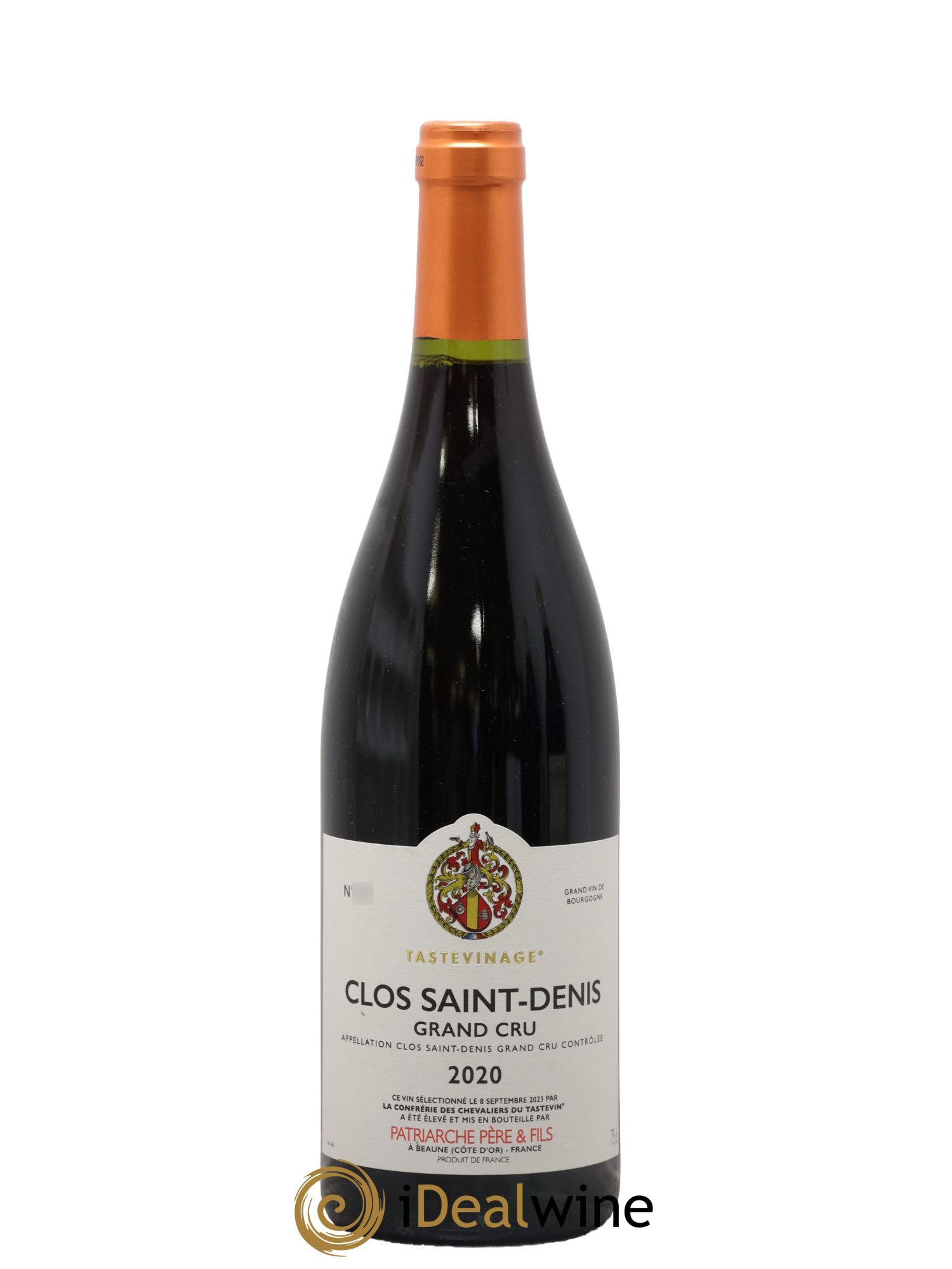 Clos Saint-Denis Grand Cru Tastevinage Domaine Patriarche Pere et Fils 2020 - Lot de 1 bouteille - 0