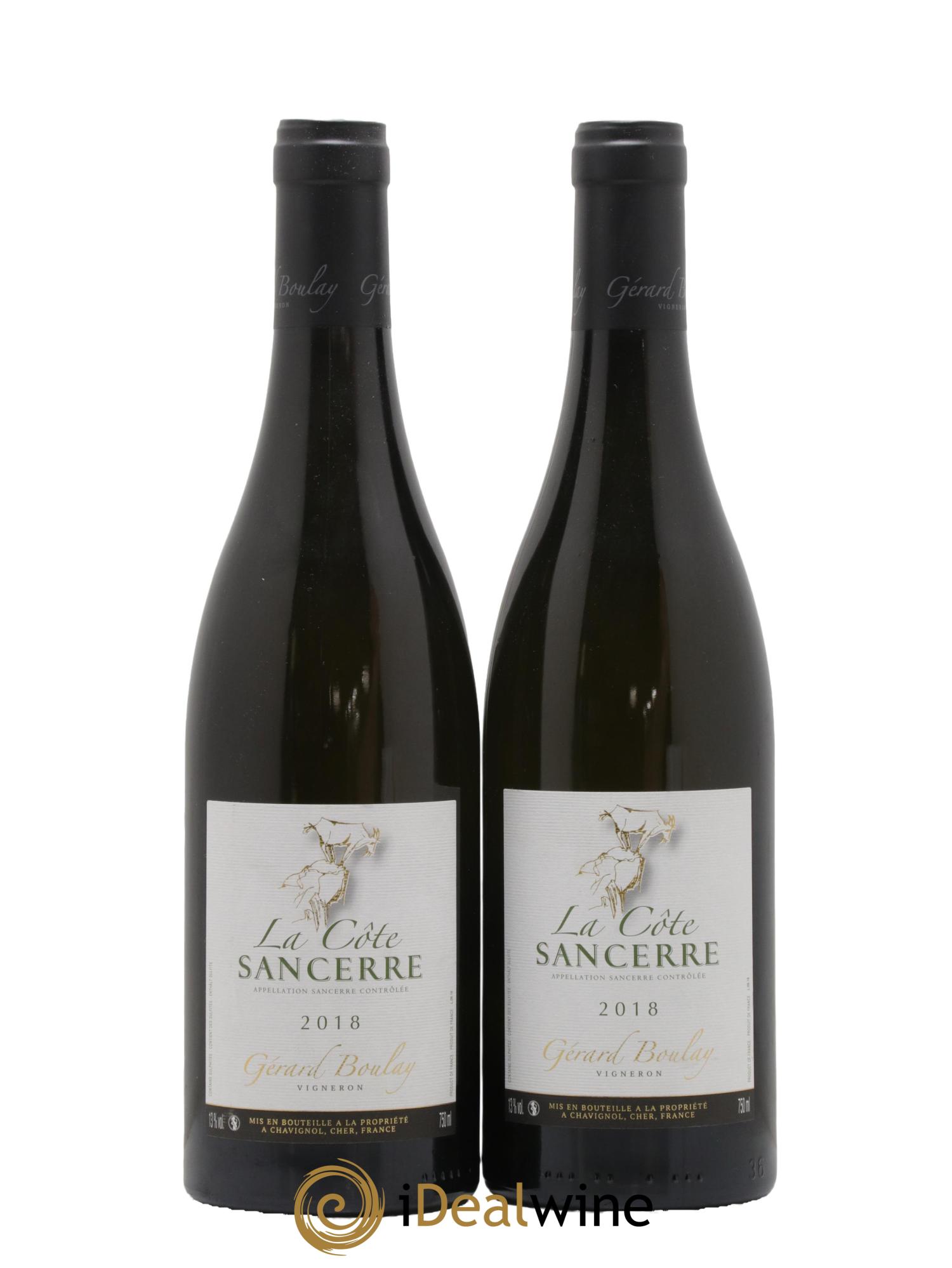 Sancerre La Côte Gérard Boulay 2018 - Lot de 2 bouteilles - 0