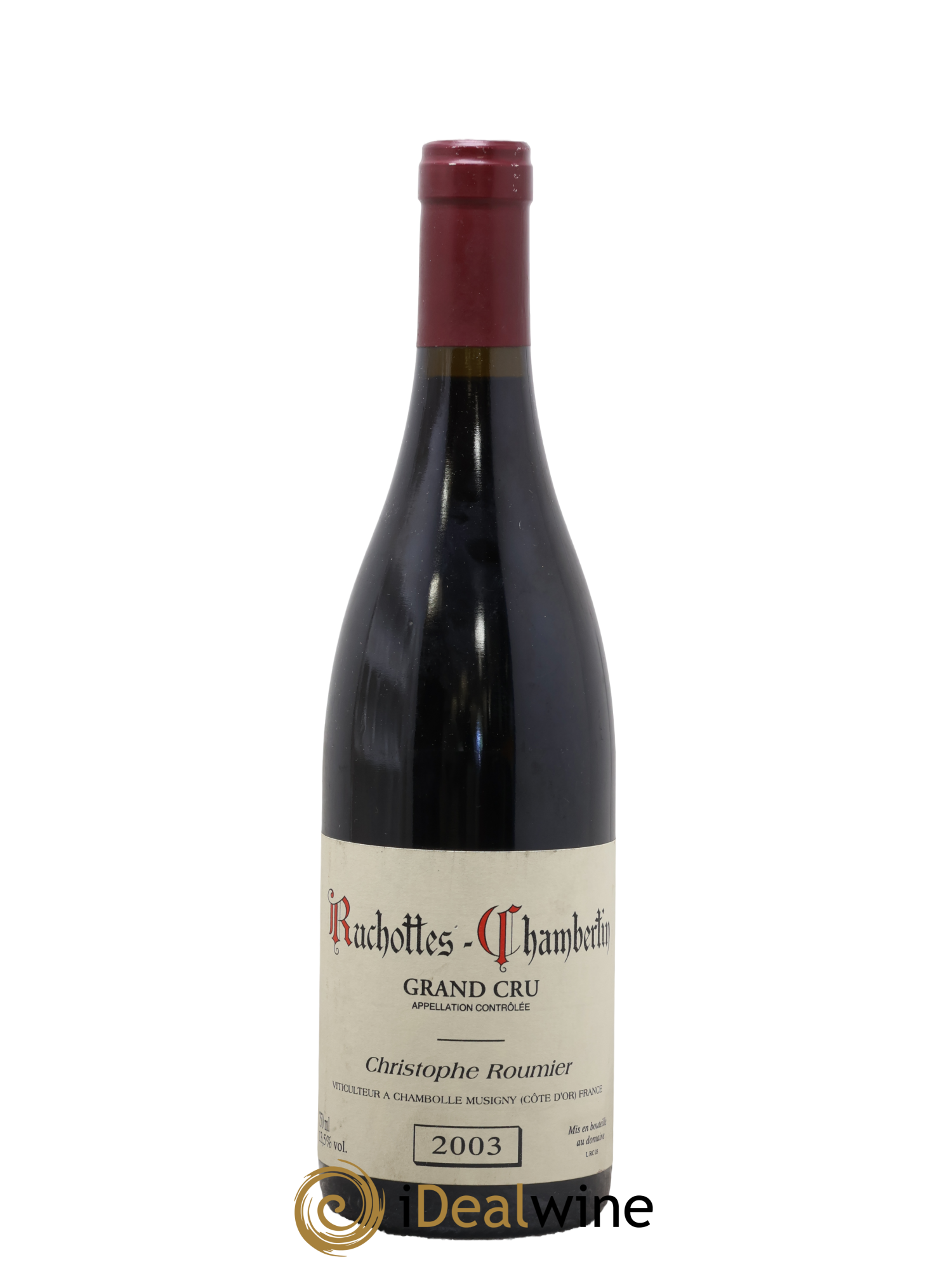 Ruchottes-Chambertin Grand Cru Christophe Roumier 2003 - Lot de 1 bouteille - 0