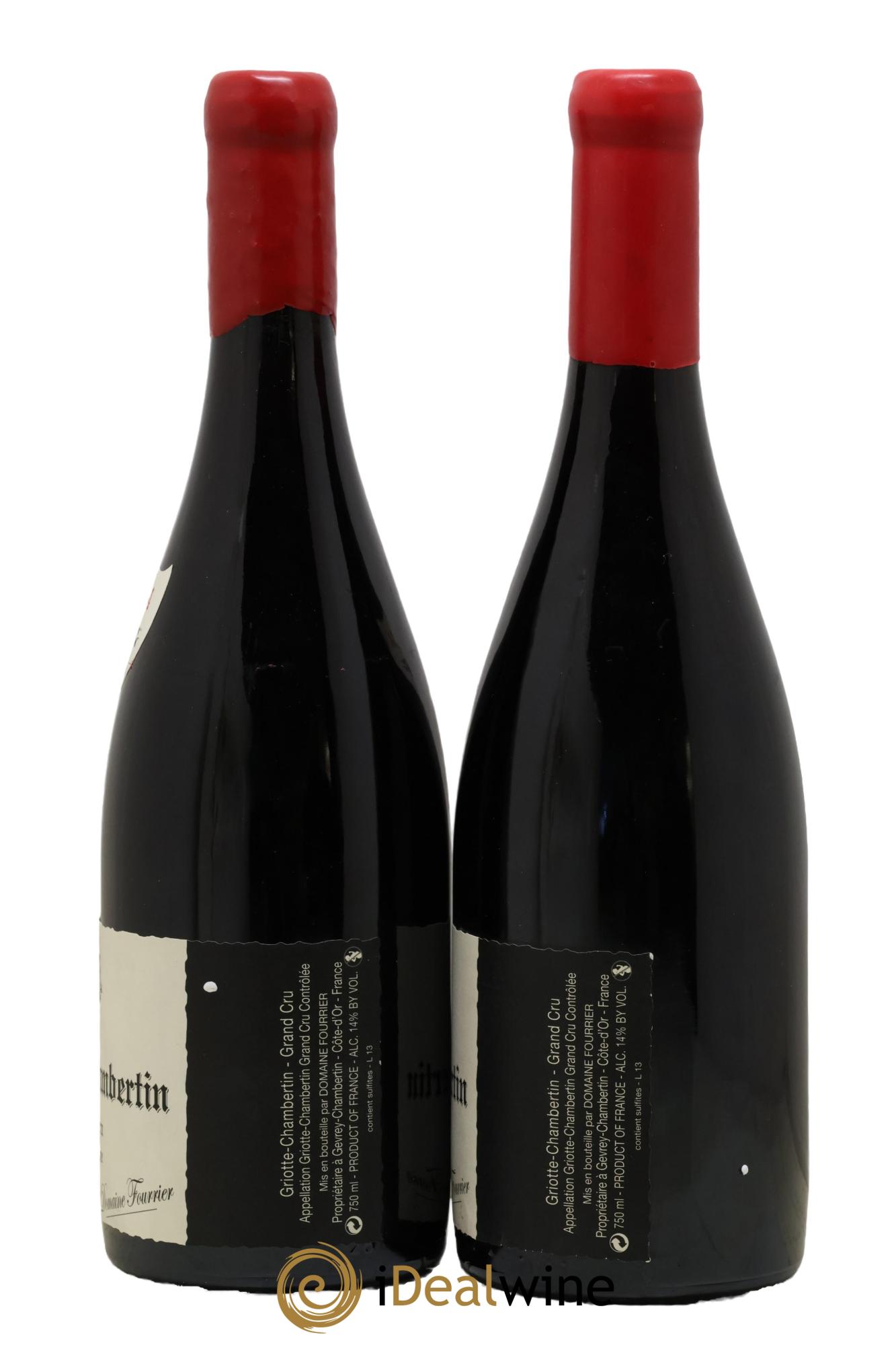 Griotte-Chambertin Grand Cru Vieille Vigne Fourrier (Domaine) 2014 - Lot de 2 bouteilles - 1