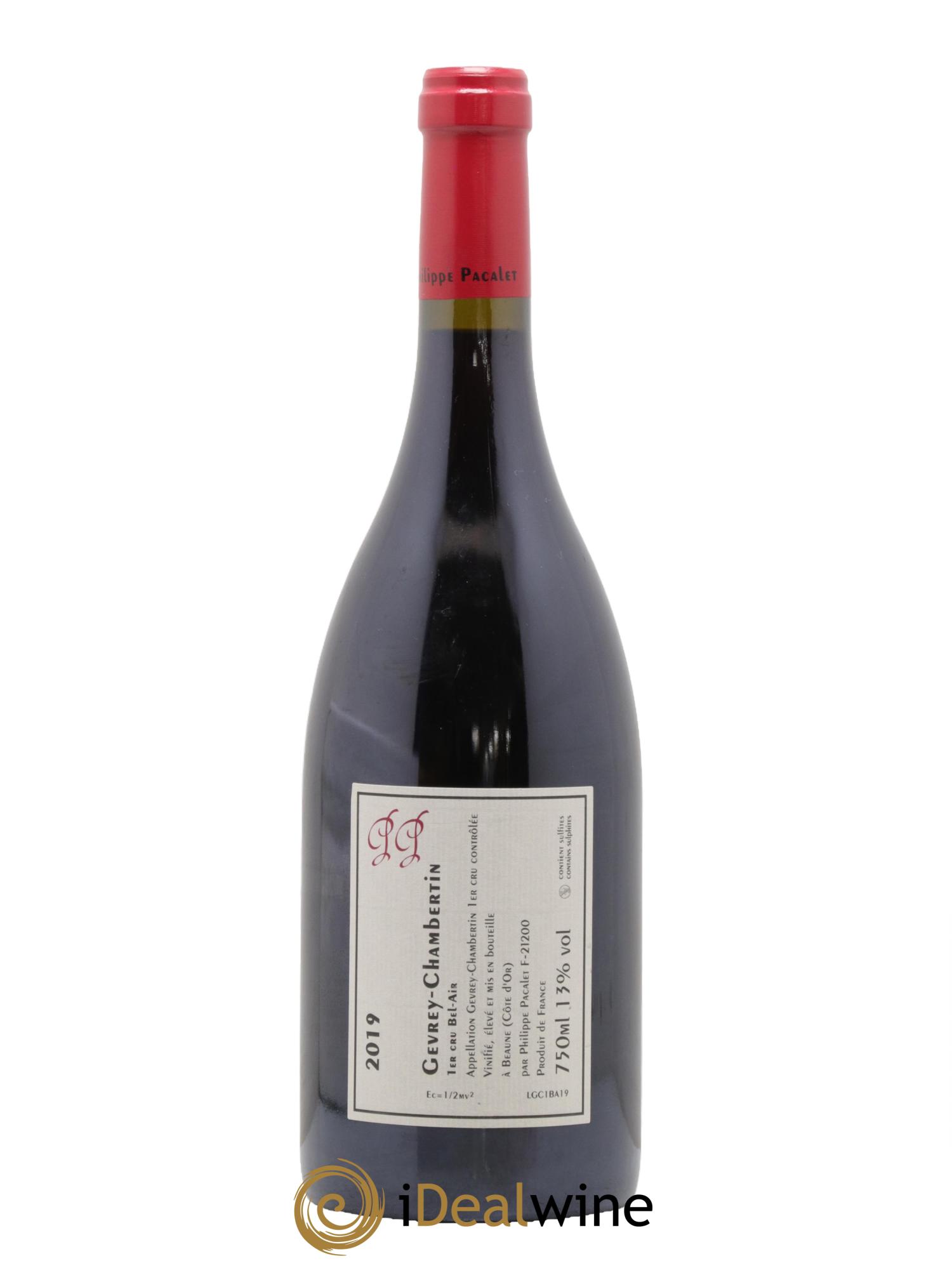 Gevrey-Chambertin 1er Cru Bel Air Philippe Pacalet 2019 - Lot de 1 bouteille - 1