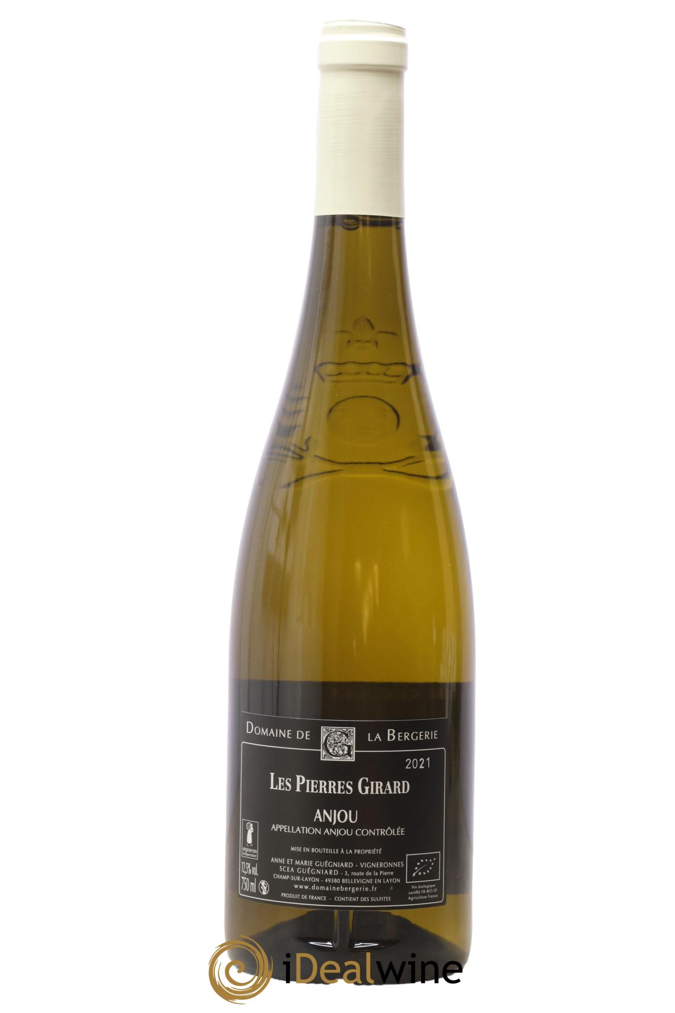 Anjou Les Pierres Girard Domaine De La Bergerie 2021 - Lot of 1 bottle - 1