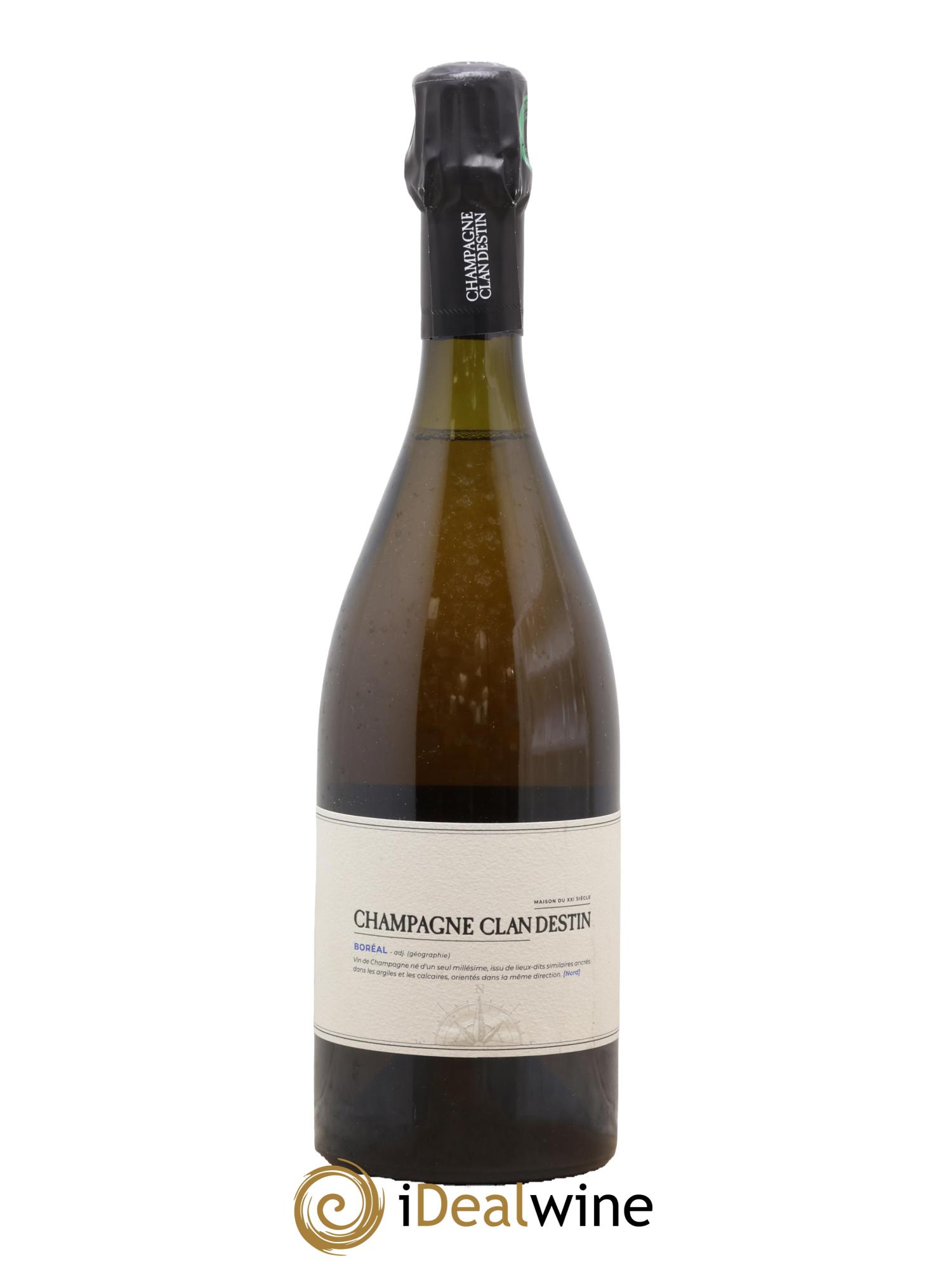 Boréal Brut Nature Clandestin 2020 - Lot de 1 bouteille - 0