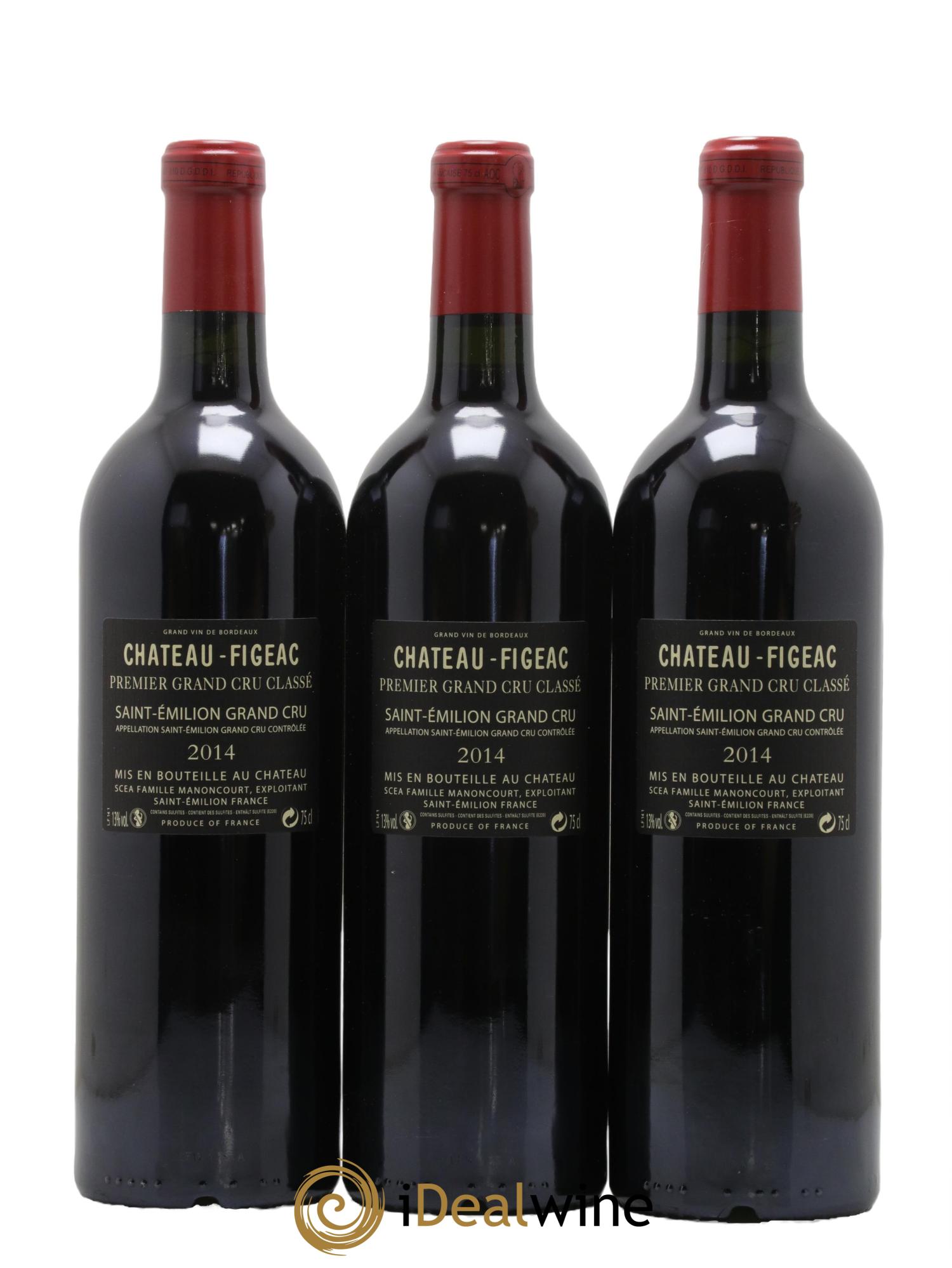 Château Figeac 1er Grand Cru Classé A 2014 - Lot de 6 bouteilles - 2