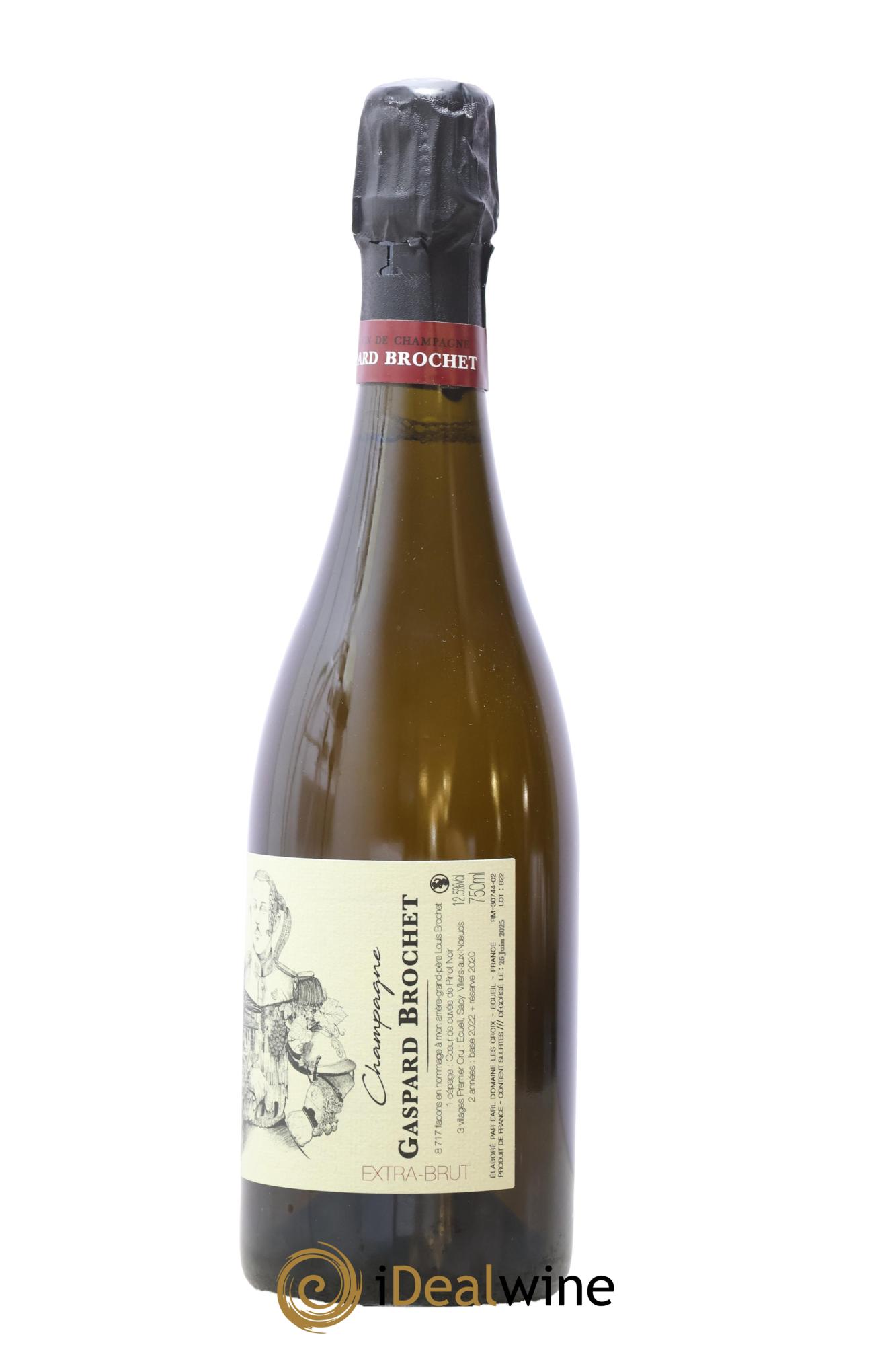 333.f Extra Brut Gaspard Brochet - Lot de 1 bouteille - 1