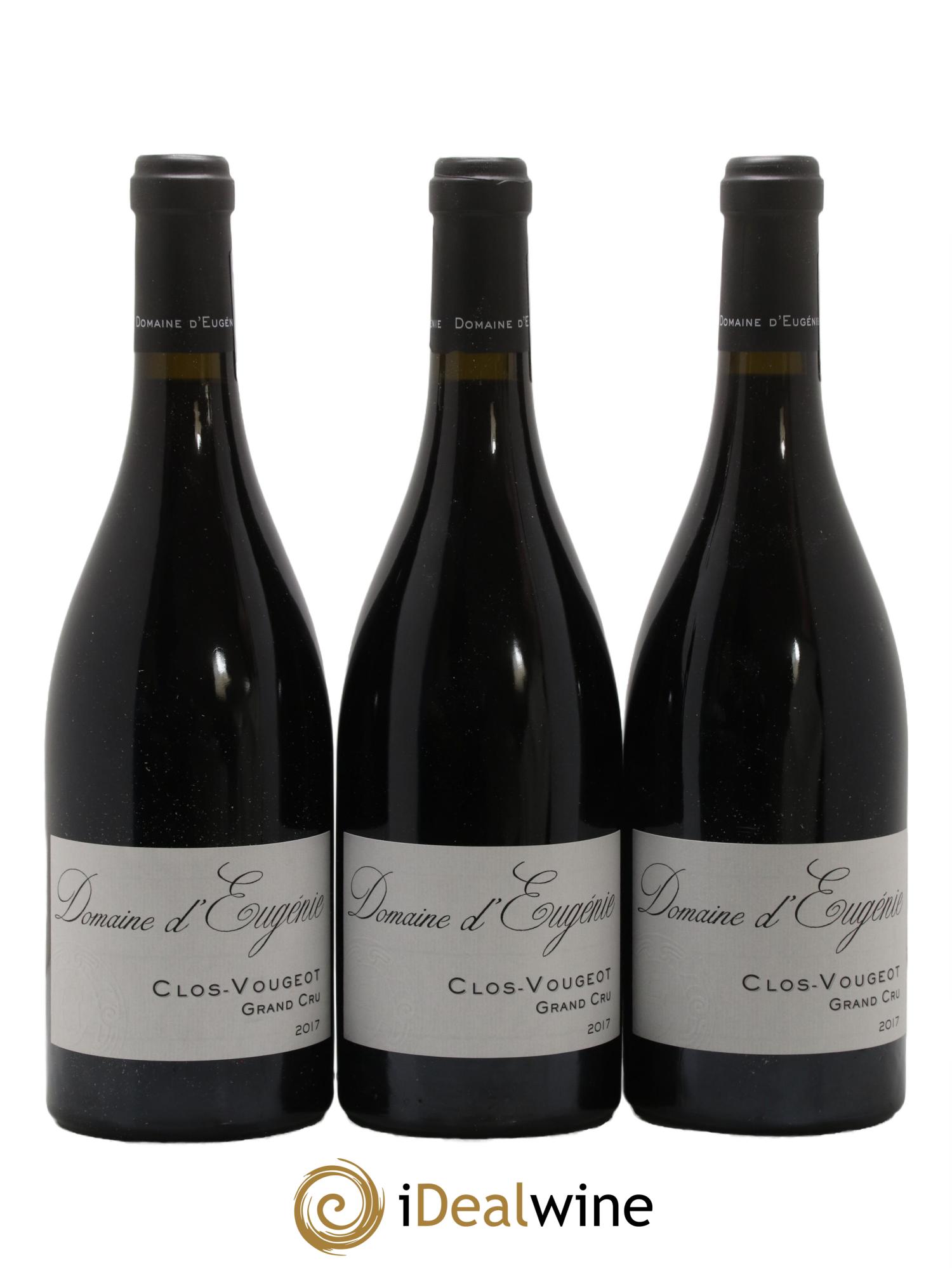 Clos de Vougeot Grand Cru Domaine René Engel - Domaine Eugénie 2017 - Lot de 6 bouteilles - 1