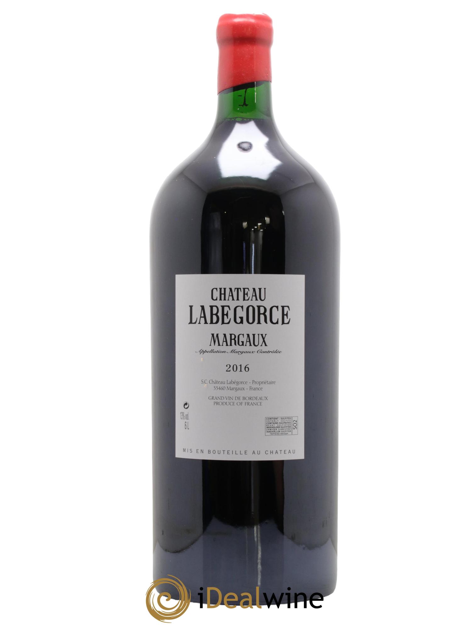 Château Labegorce Cru Bourgeois 2016 - Lot of 1 imperiale - 1