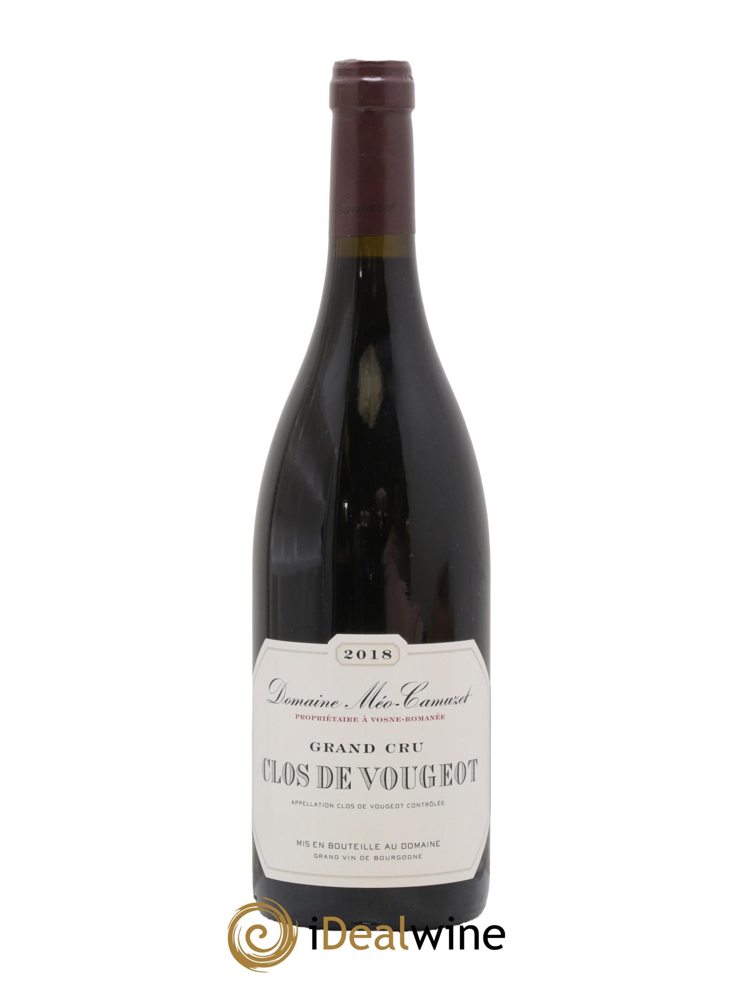 Clos de Vougeot Grand Cru Méo-Camuzet (Domaine) 2018 - Lot of 1 bottle - 0