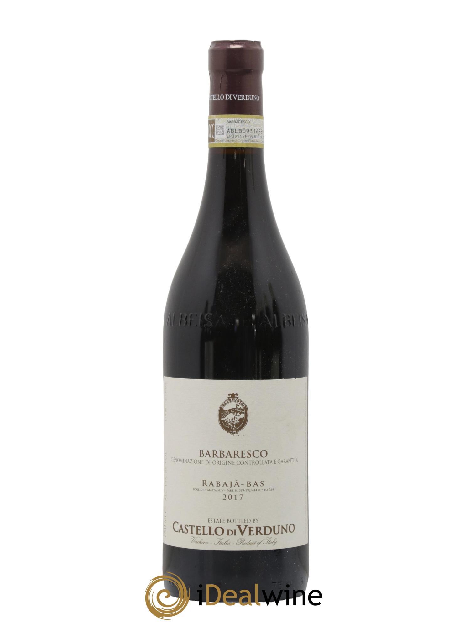 Barbaresco DOCG Rabaja-Bas Castello di Verduno 2017 - Posten von 1 Flasche - 0