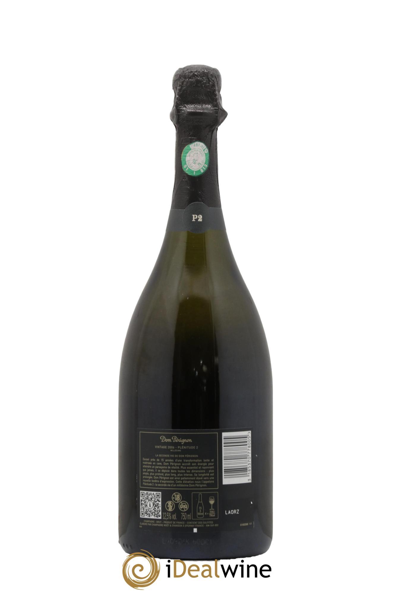 2eme Plénitude (P2) Dom Pérignon 2006 - Lotto di 1 bottiglia - 1
