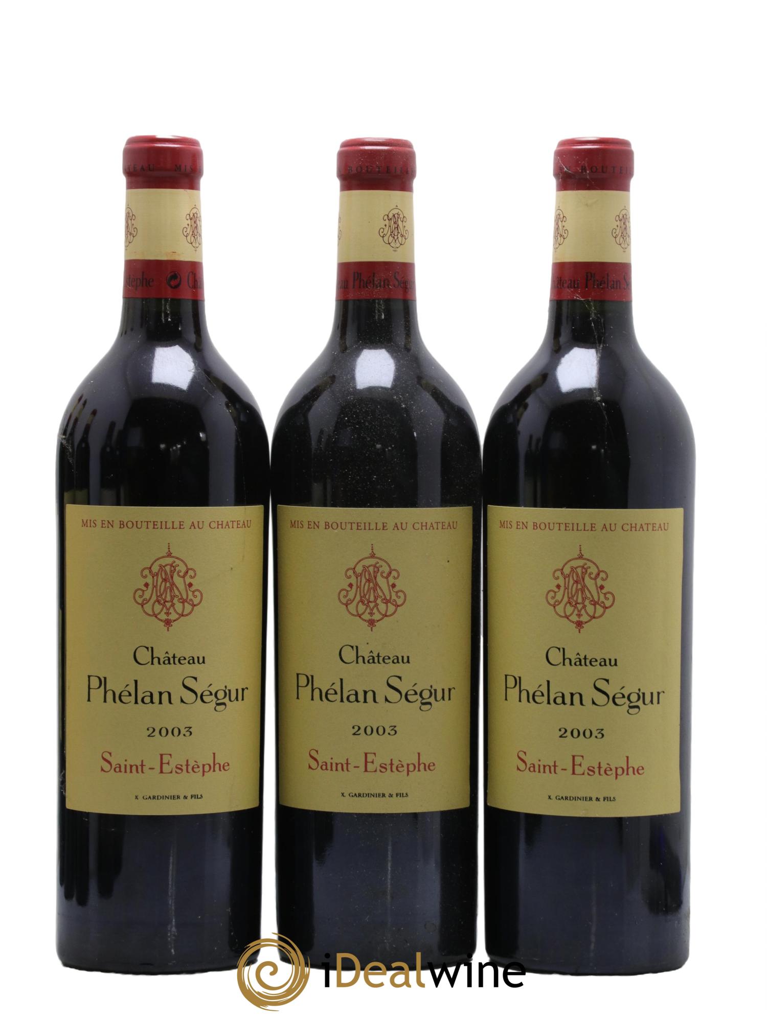 Château Phélan Ségur 2003 - Lotto di 6 bottiglie - 1