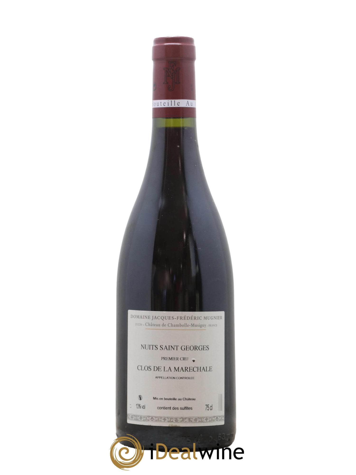 Nuits-Saint-Georges 1er Cru Clos de La Maréchale Jacques-Frédéric Mugnier 2012 - Posten von 1 Flasche - 1