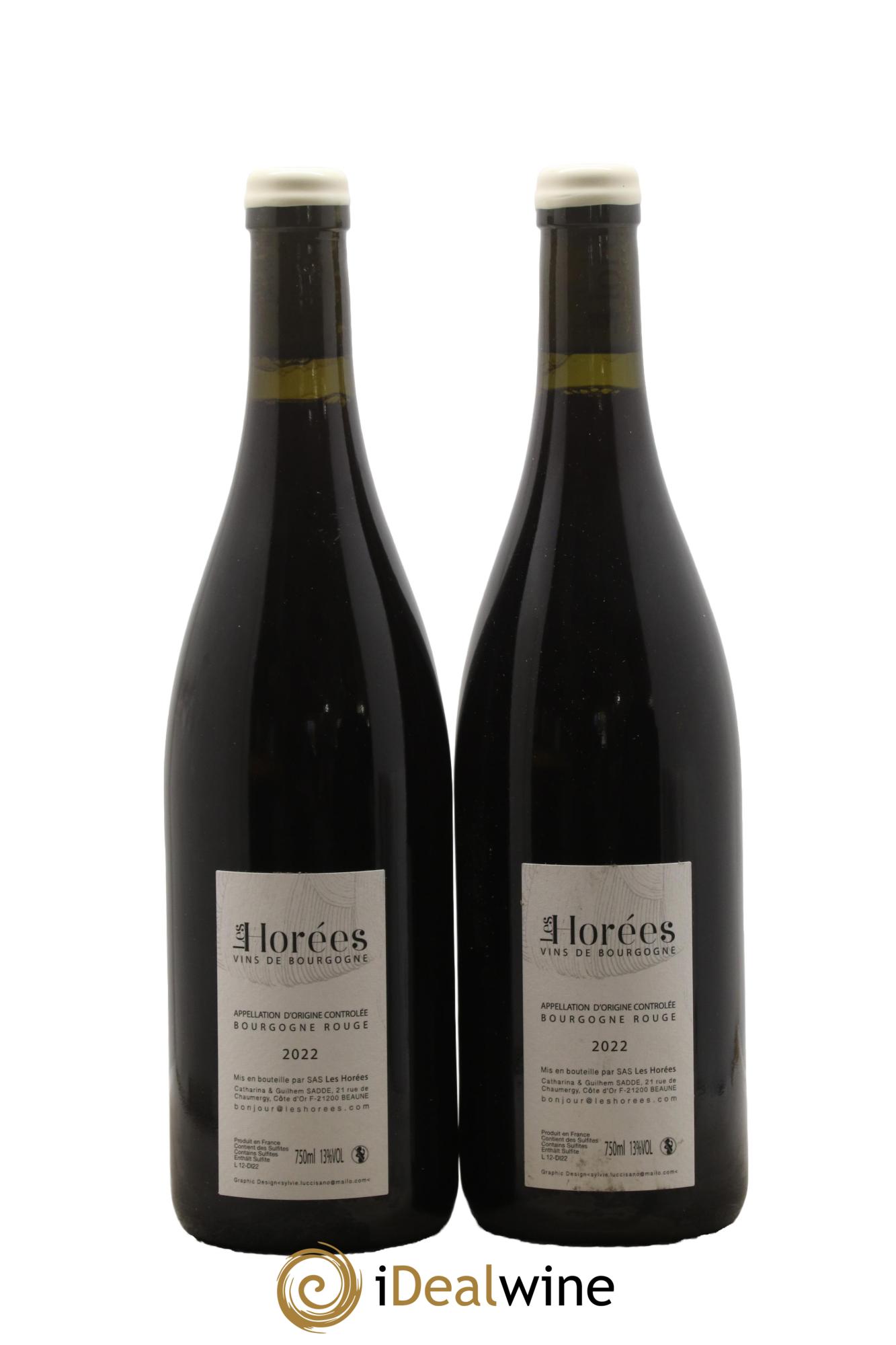 Bourgogne Des Six Ifs Les Horées 2022 - Lot of 2 bottles - 1