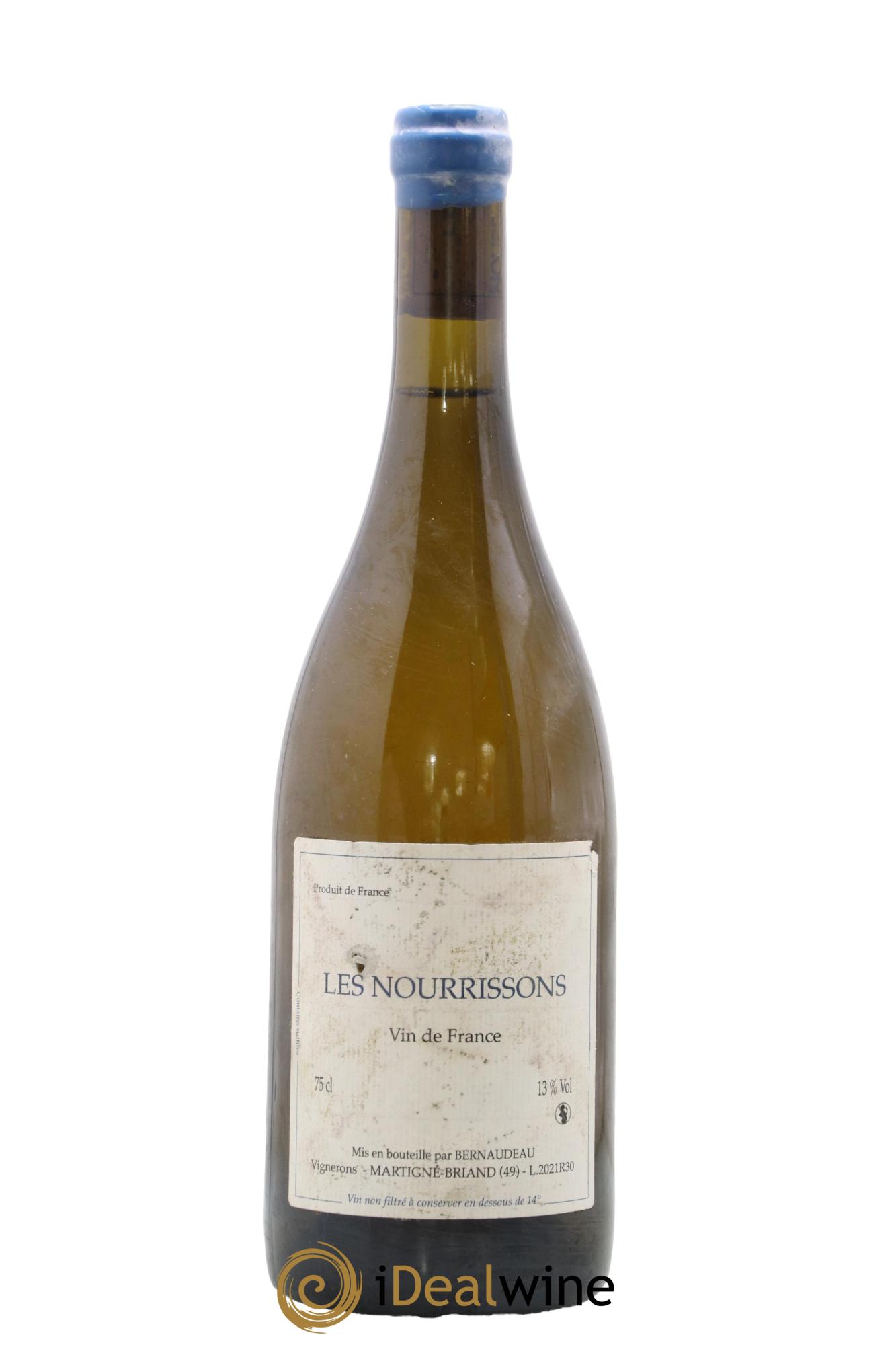 Vin de France Les Nourrissons Stéphane Bernaudeau 2021 - Lot of 1 bottle - 0