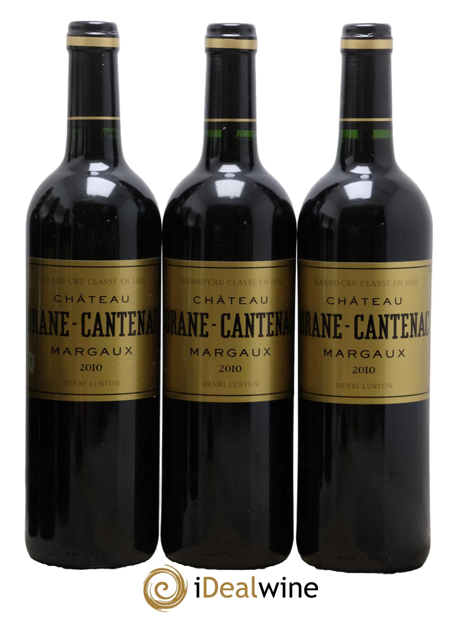 Château Brane Cantenac 2ème Grand Cru Classé 2010 - Lotto di 6 bottiglie - 1