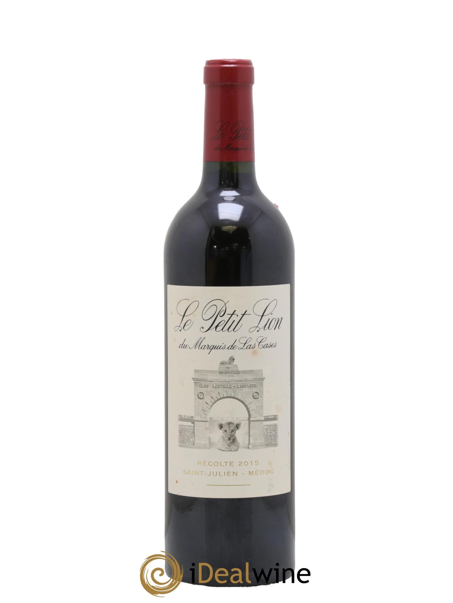 Le Petit Lion du Marquis de Las Cases Second Vin 2015 - Lot of 1 bottle - 0