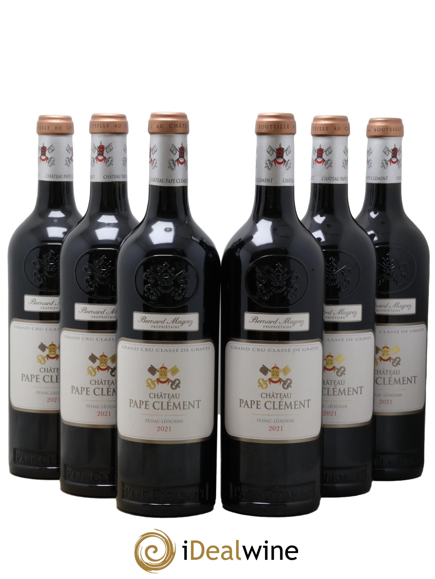 Château Pape Clément Cru Classé de Graves 2021 - Lot of 6 bottles - 0