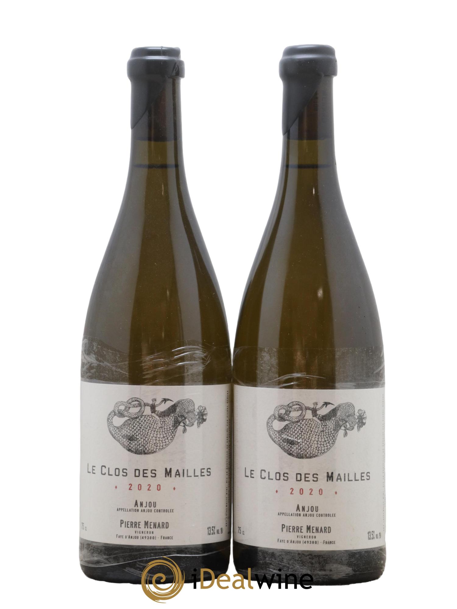 Anjou Le Clos des Mailles Pierre Ménard 2020 - Lot de 2 bouteilles - 0