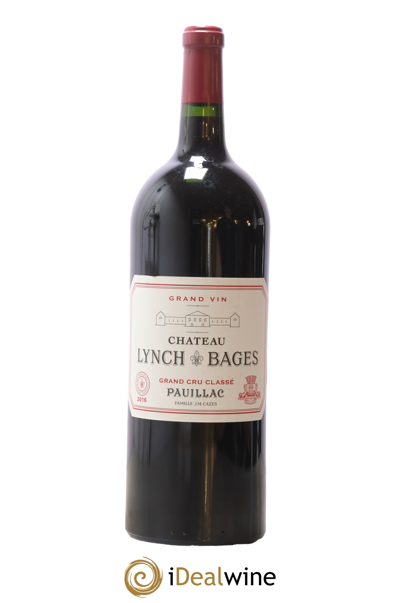 Château Lynch Bages 5ème Grand Cru Classé 2016 - Lot de 1 magnum - 0