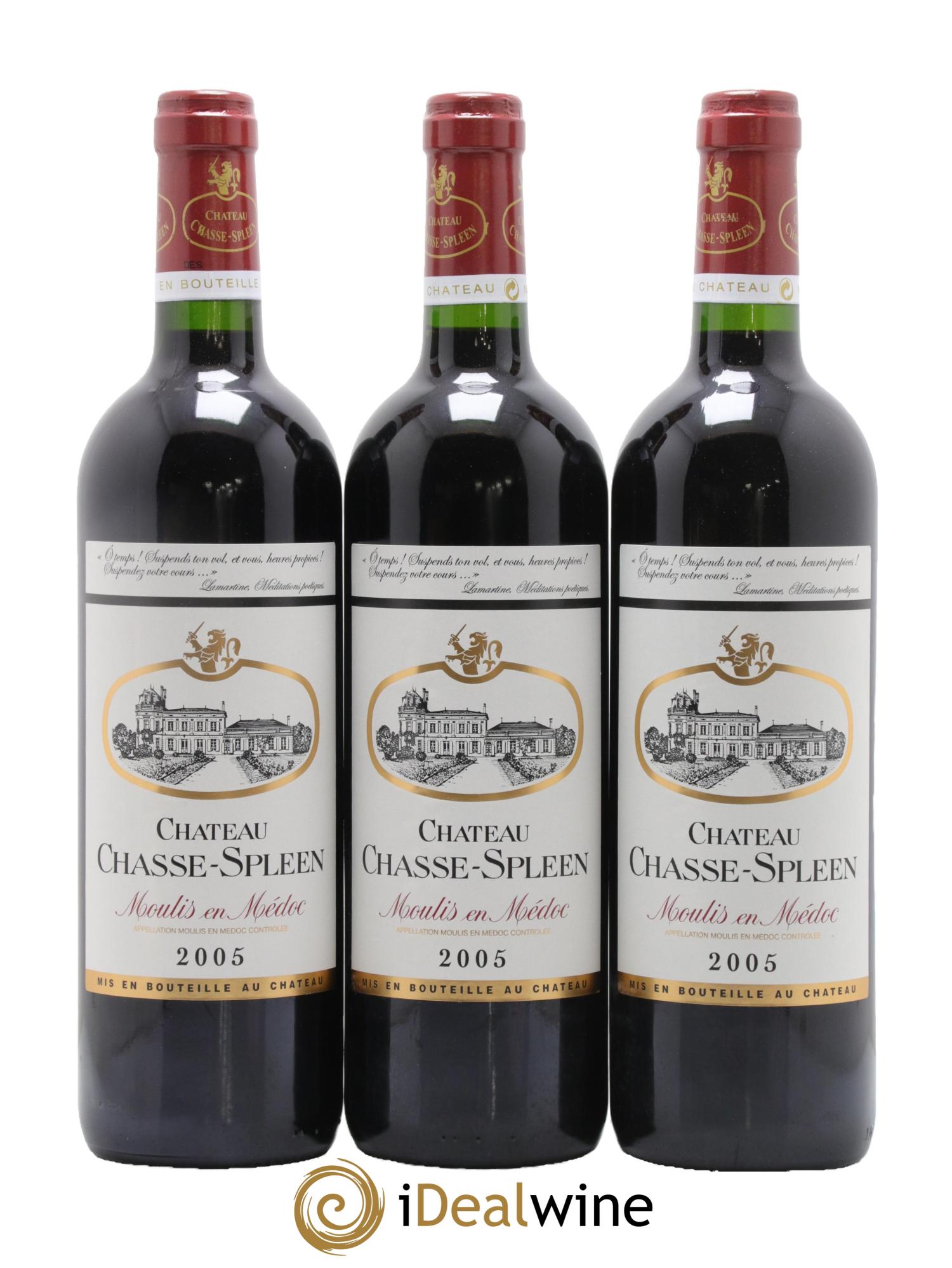 Château Chasse Spleen 2005 - Lot de 6 bouteilles - 2